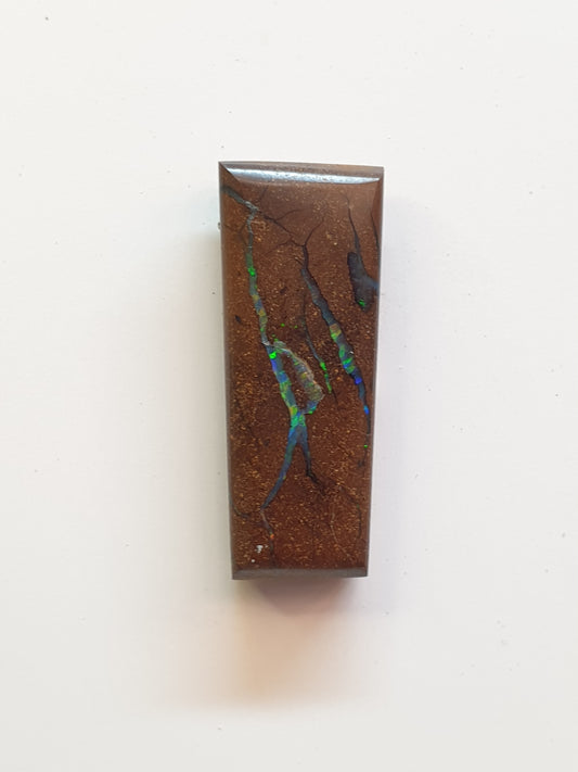 11ct Australian boulder opal matrix cabochon (Opalton)