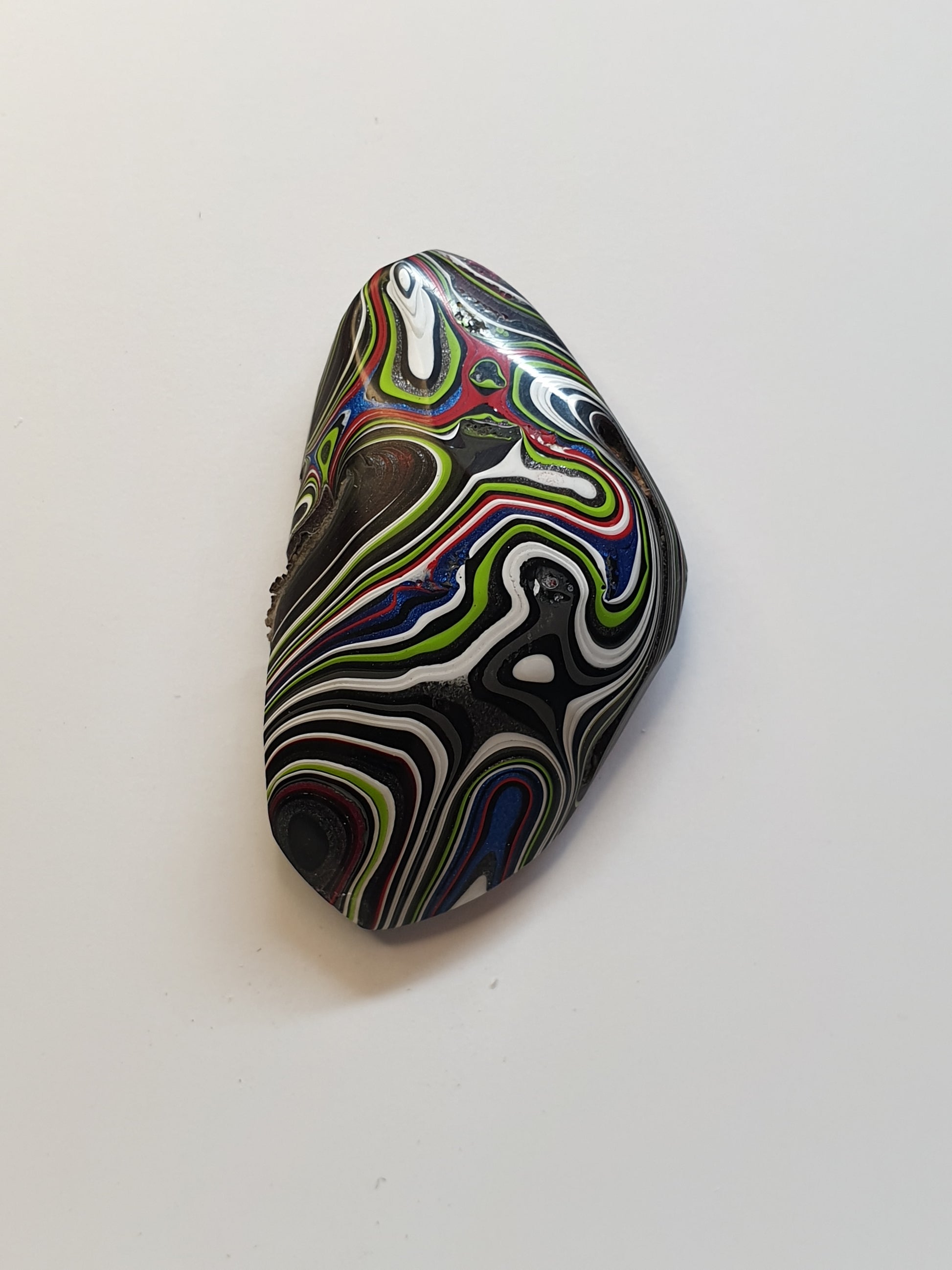 Fordite cabochon - Brighton Gemstones