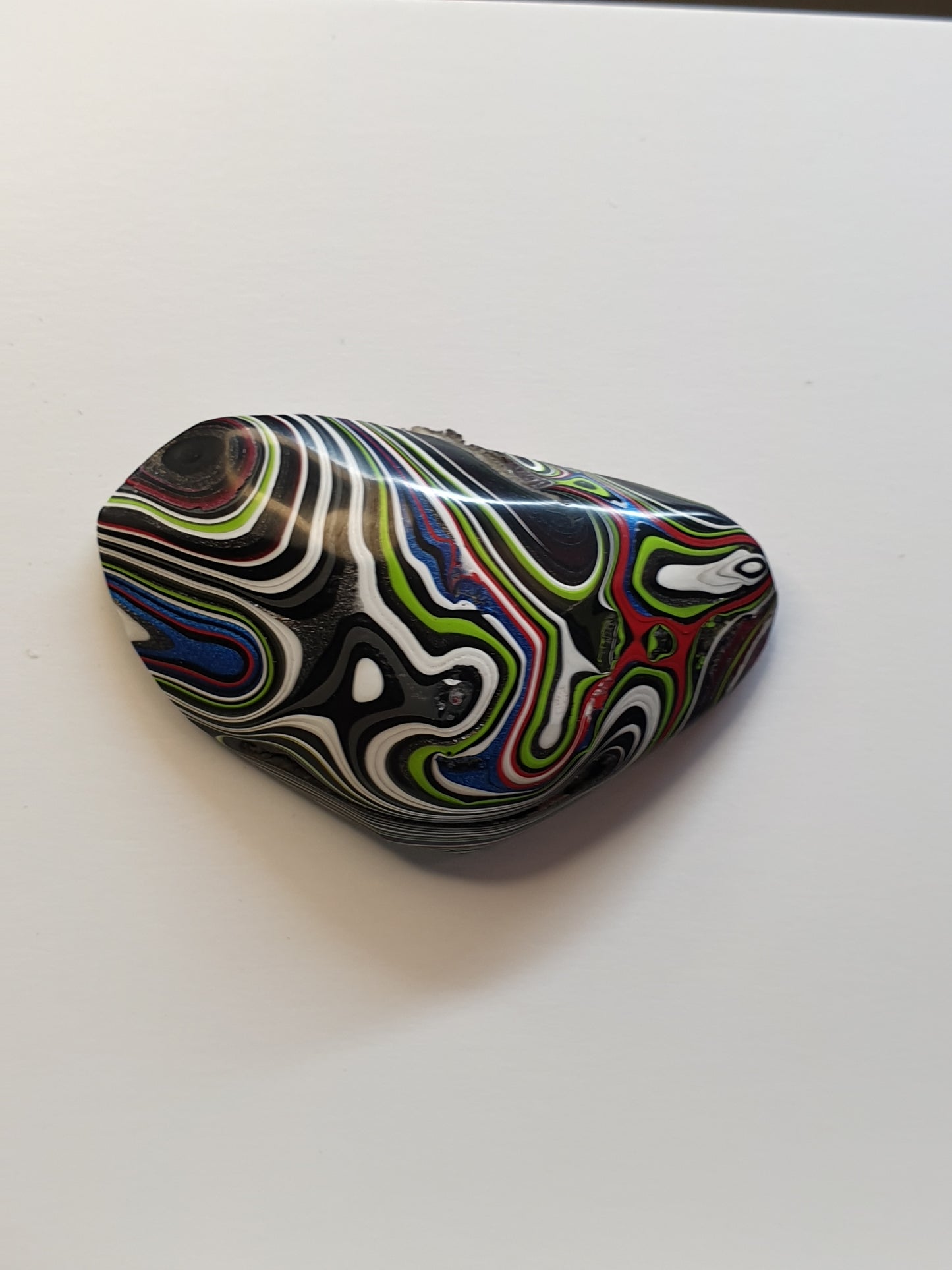 Fordite cabochon - Brighton Gemstones