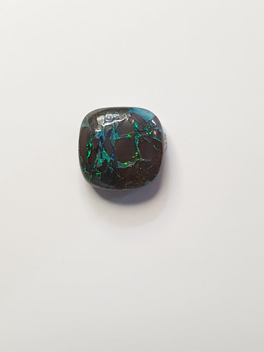 4ct Australian boulder opal matrix cabochon (Opalton)