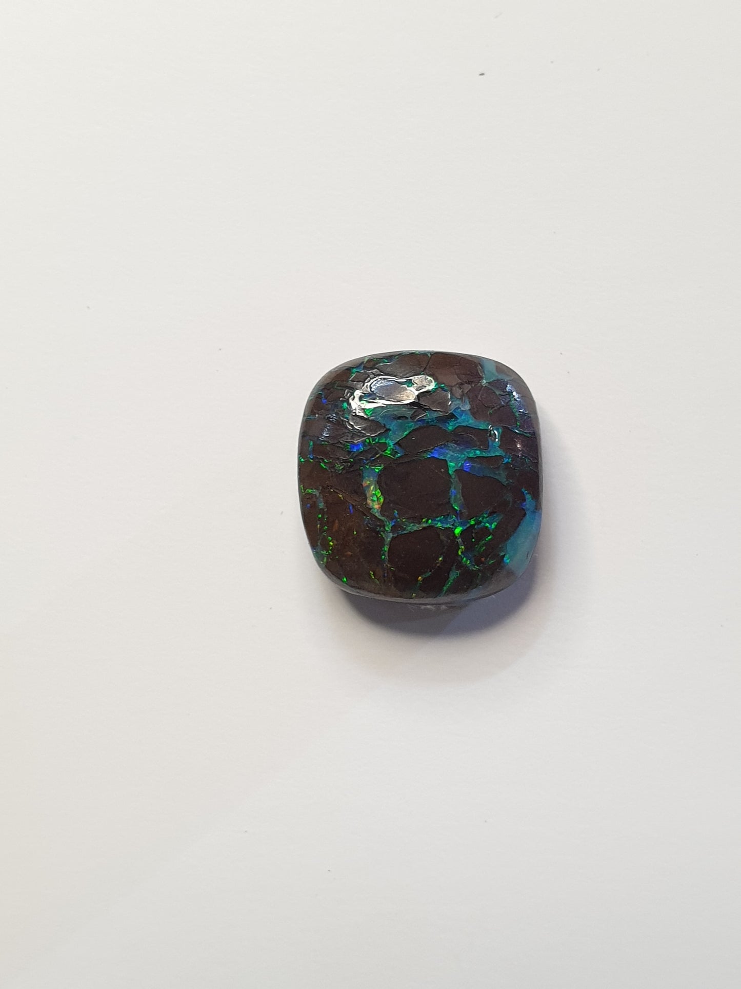 4ct Australian boulder opal matrix cabochon (Opalton)
