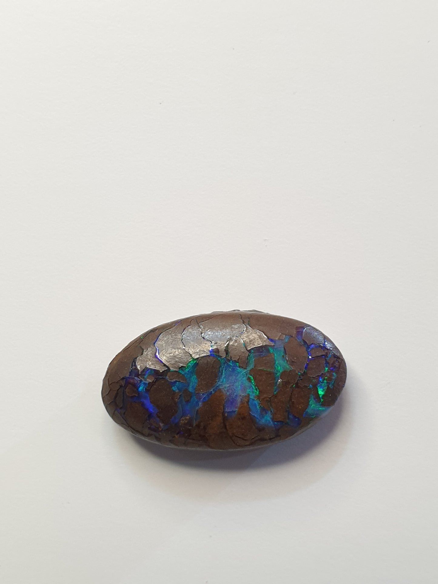6ct Australian boulder opal matrix cabochon (Opalton)