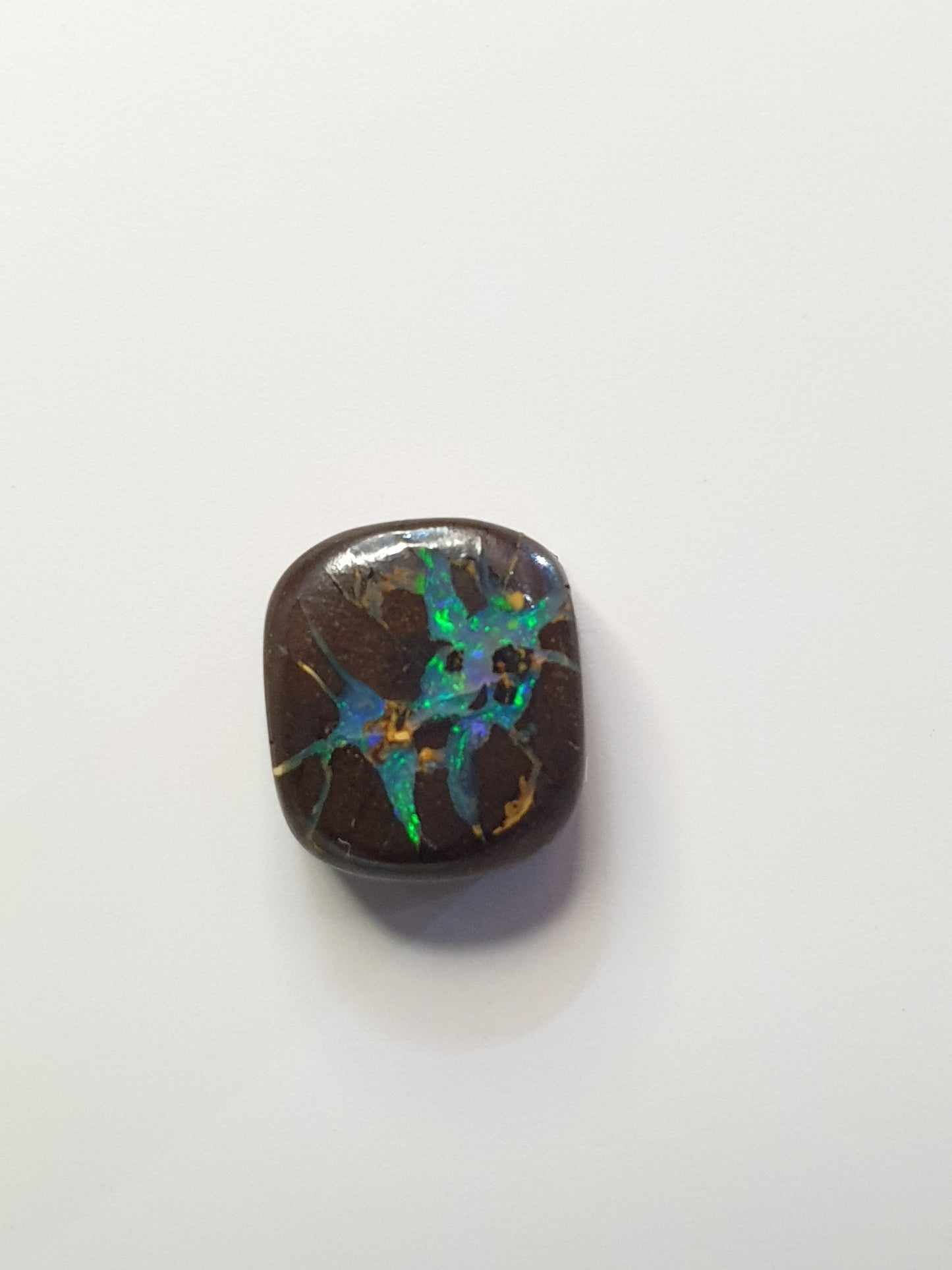 5ct Australian boulder opal matrix cabochon (Opalton)