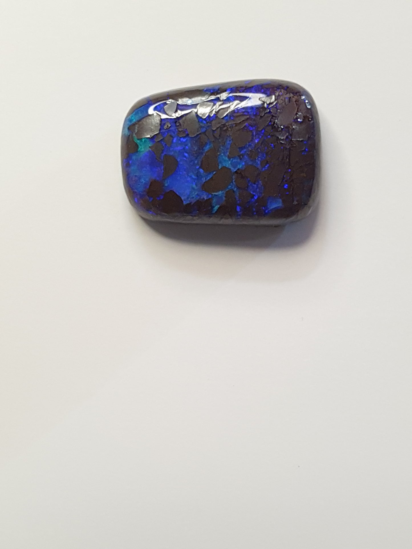 7ct Australian boulder opal matrix cabochon (Opalton)