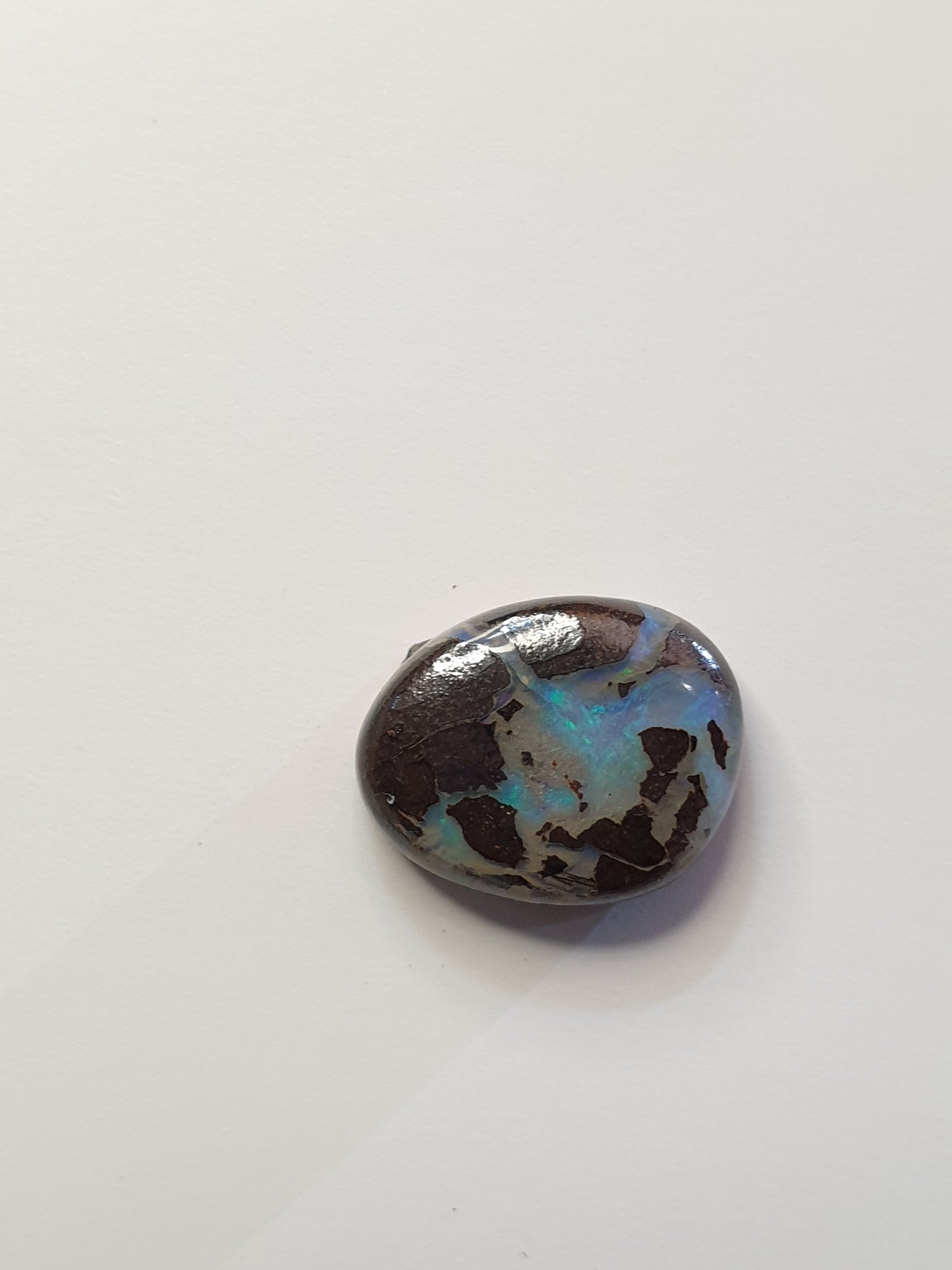 4ct Australian boulder opal matrix cabochon (Opalton)