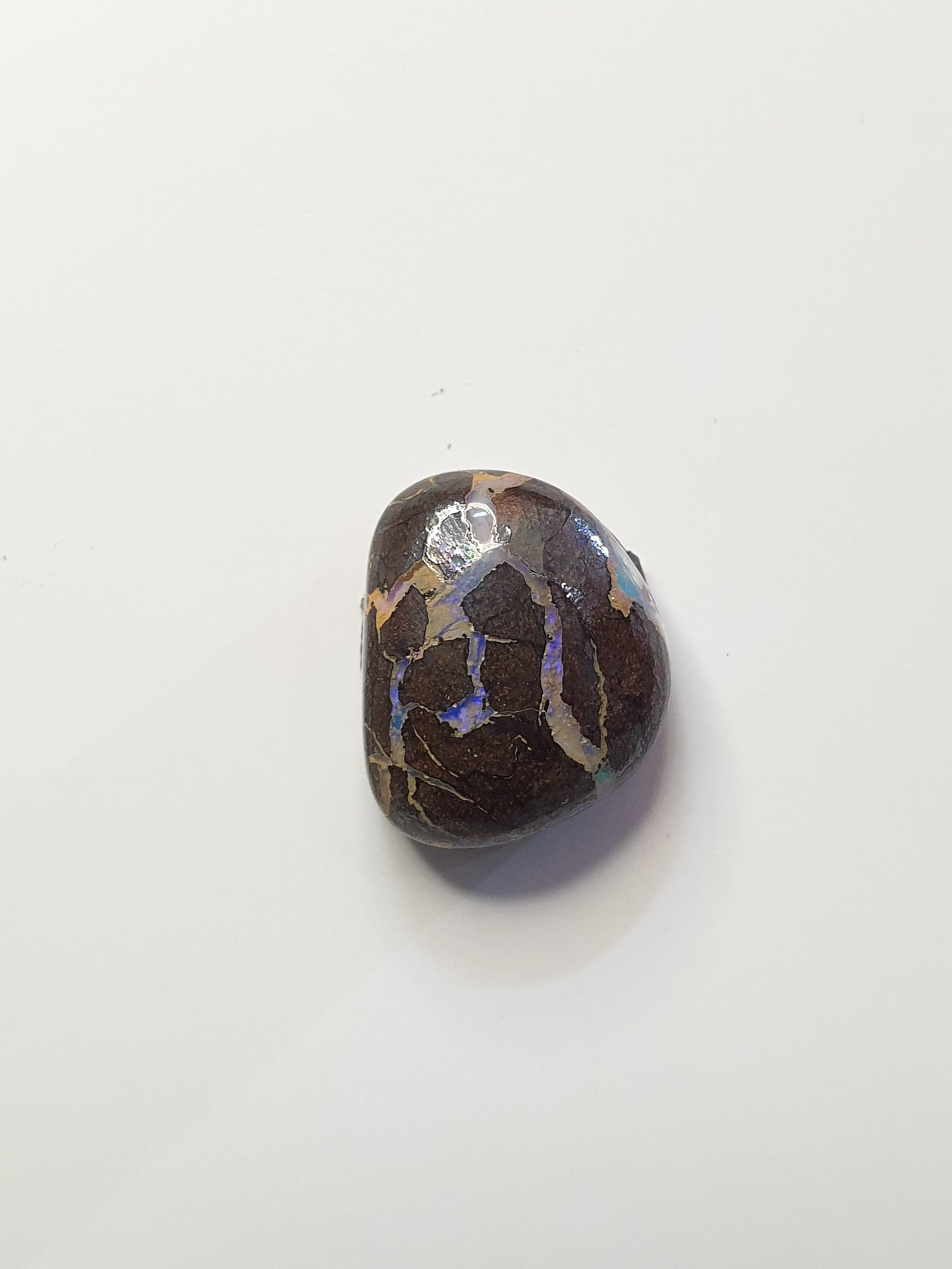5 ct Australian boulder opal matrix cabochon (Opalton)