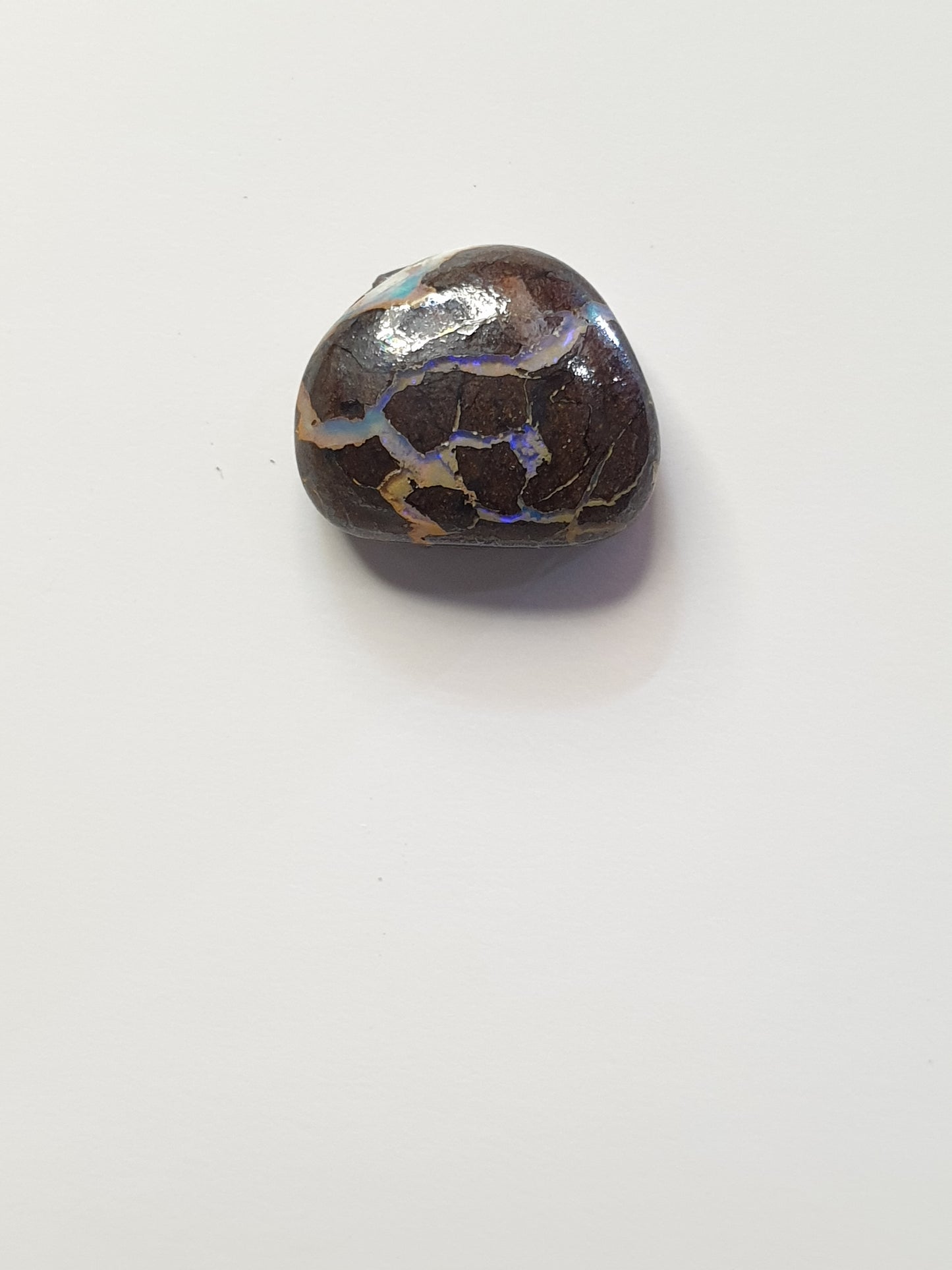 5 ct Australian boulder opal matrix cabochon (Opalton)