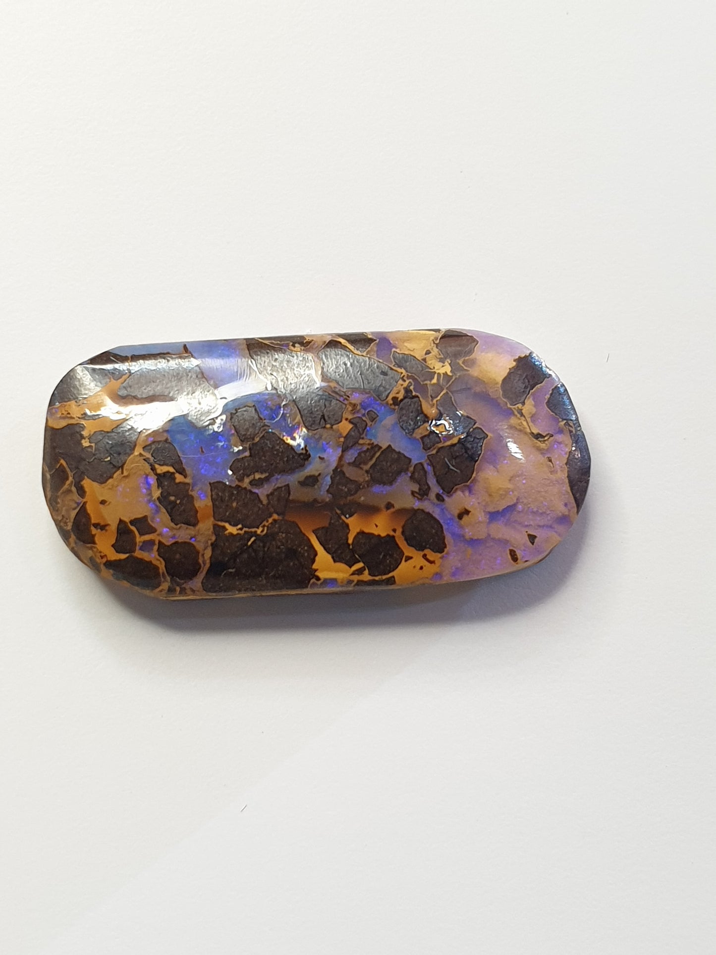14 ct Australian boulder opal matrix cabochon (Opalton)