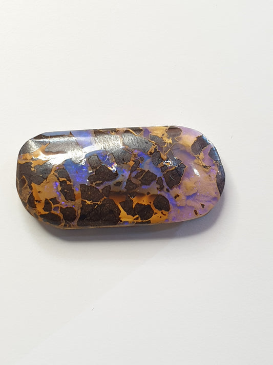 14 ct Australian boulder opal matrix cabochon (Opalton)