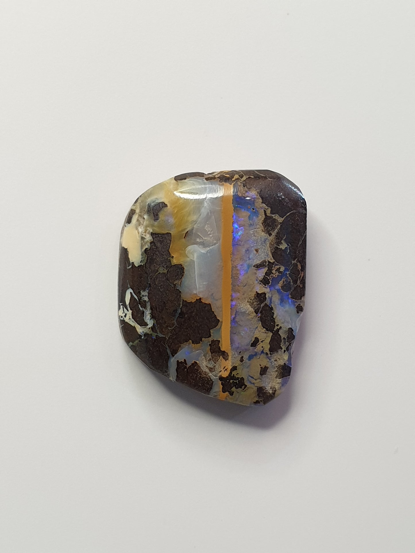 15 ct Australian boulder opal matrix cabochon (Opalton)