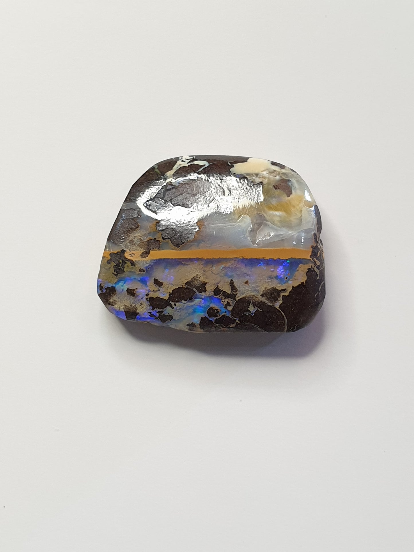 15 ct Australian boulder opal matrix cabochon (Opalton)