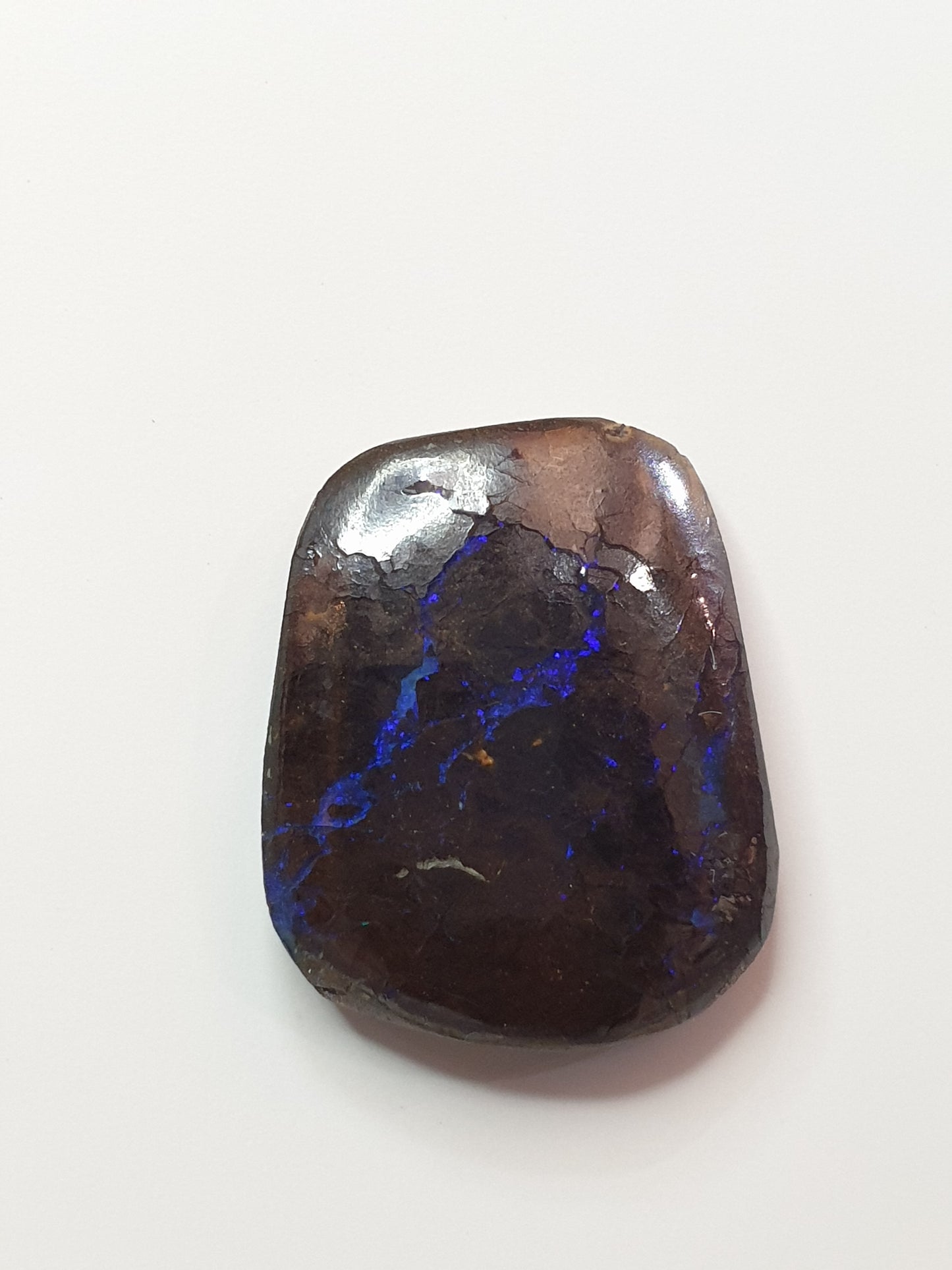 24 ct Australian boulder opal matrix cabochon (Opalton)