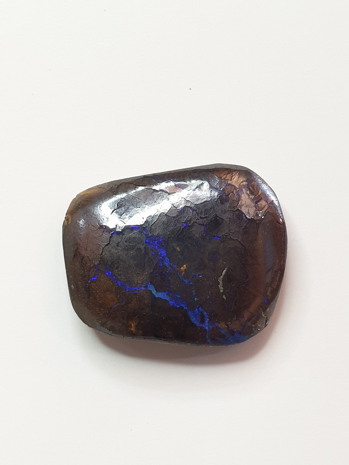 24 ct Australian boulder opal matrix cabochon (Opalton)