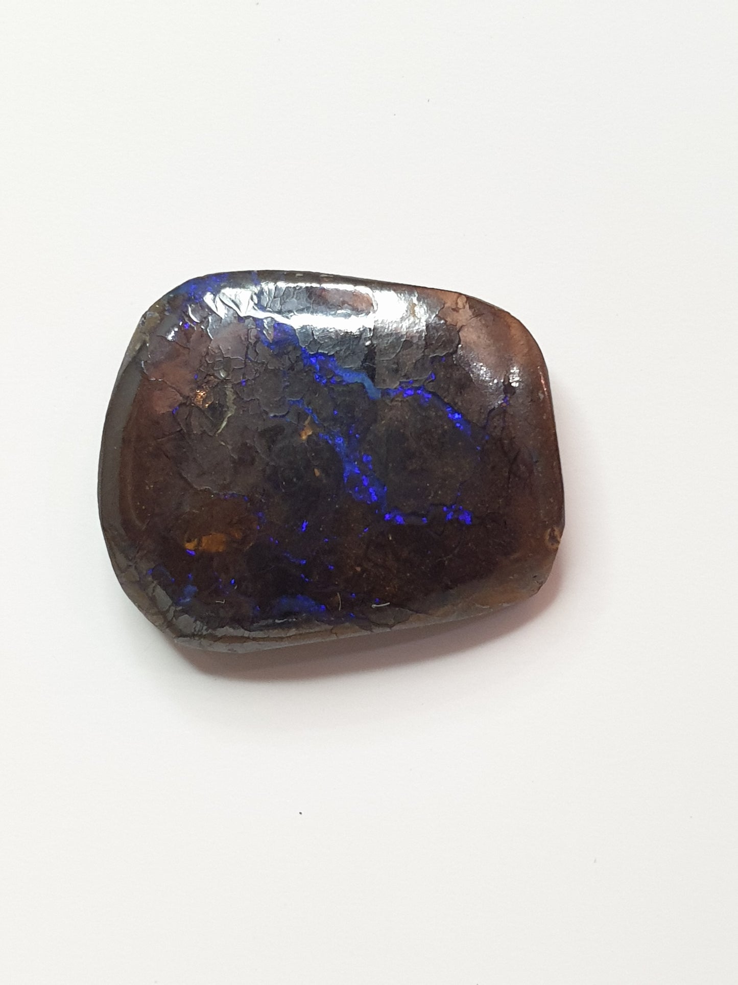 24 ct Australian boulder opal matrix cabochon (Opalton)