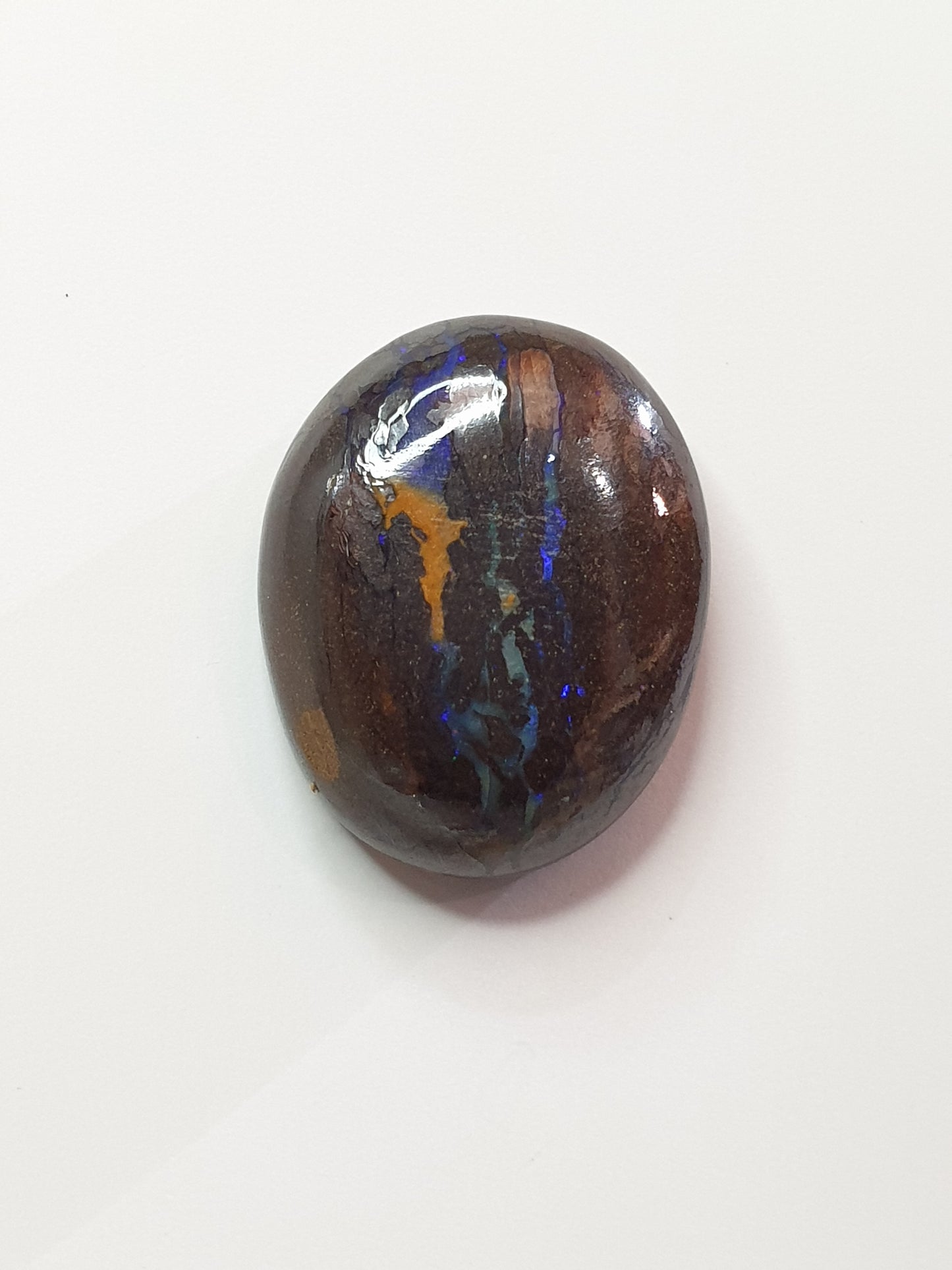 18 ct Australian boulder opal matrix cabochon (Opalton)