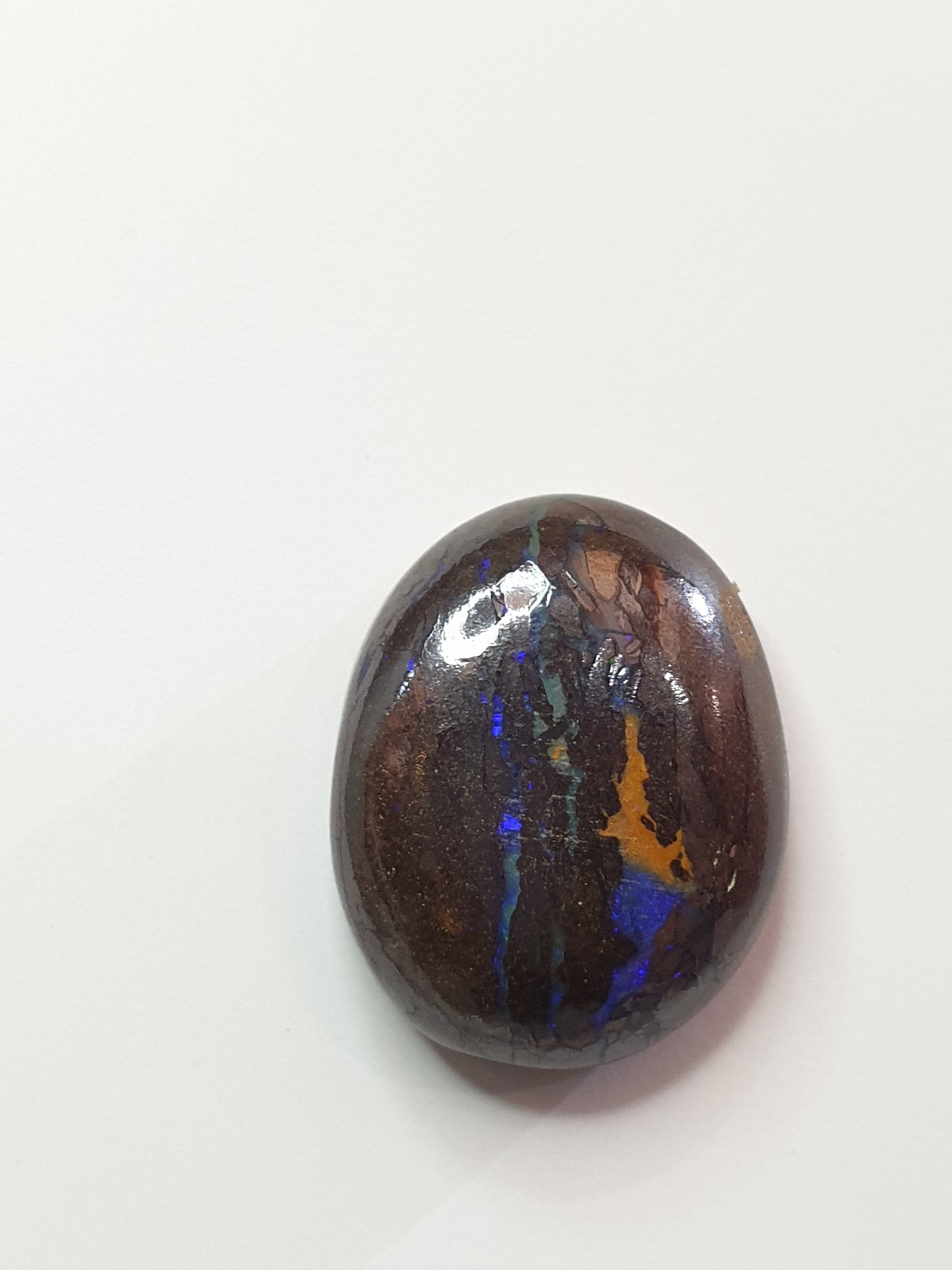 18 ct Australian boulder opal matrix cabochon (Opalton)