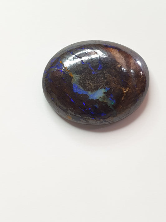 24 ct Australian boulder opal matrix cabochon (Opalton)