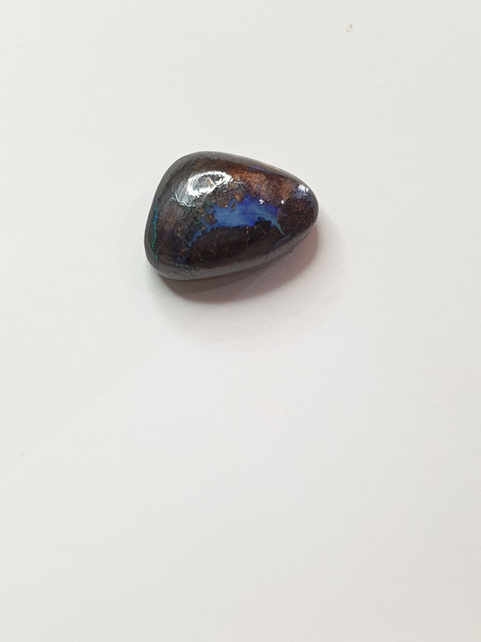 6 ct Australian boulder opal matrix cabochon (Opalton)