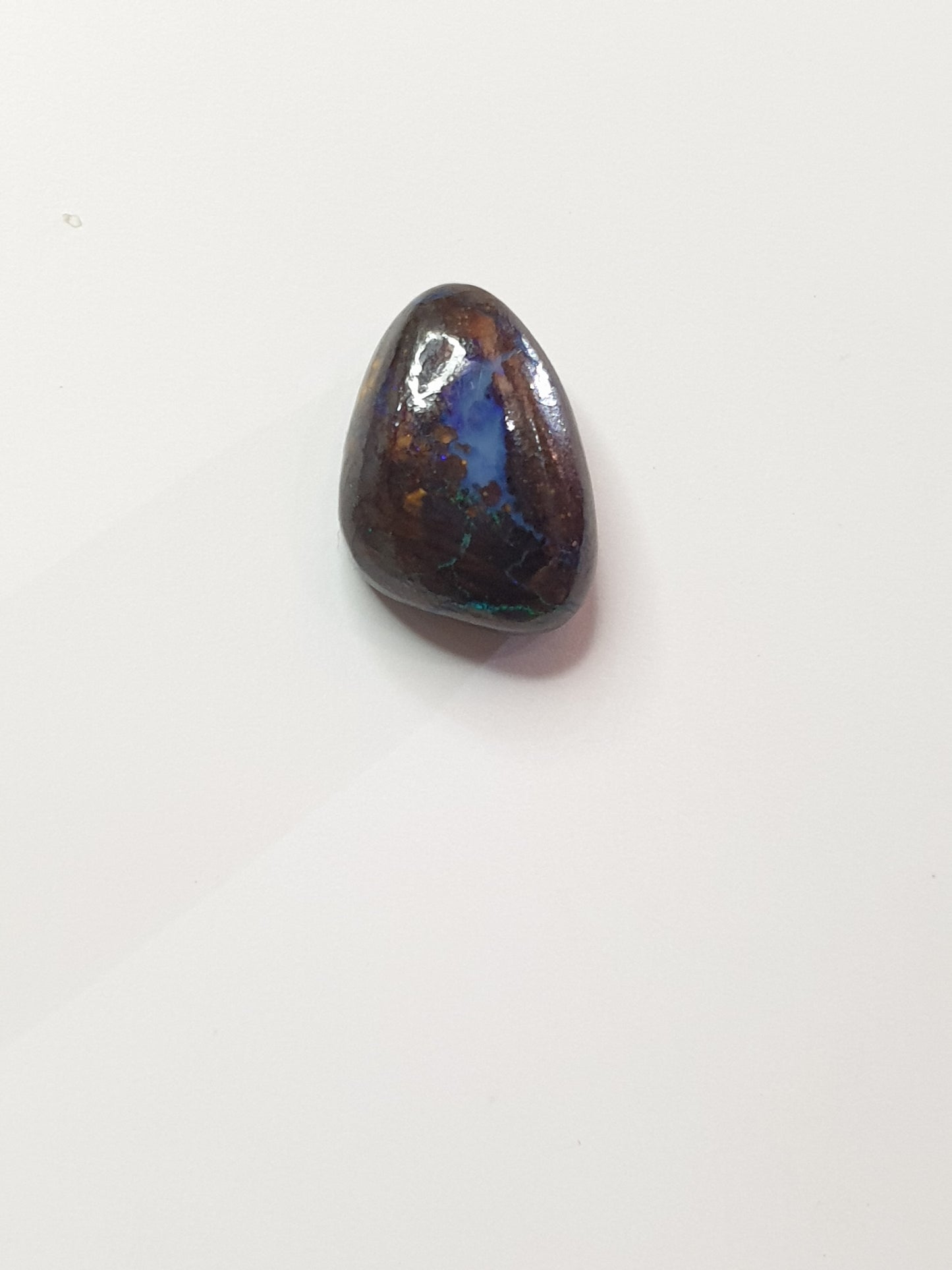 6 ct Australian boulder opal matrix cabochon (Opalton)