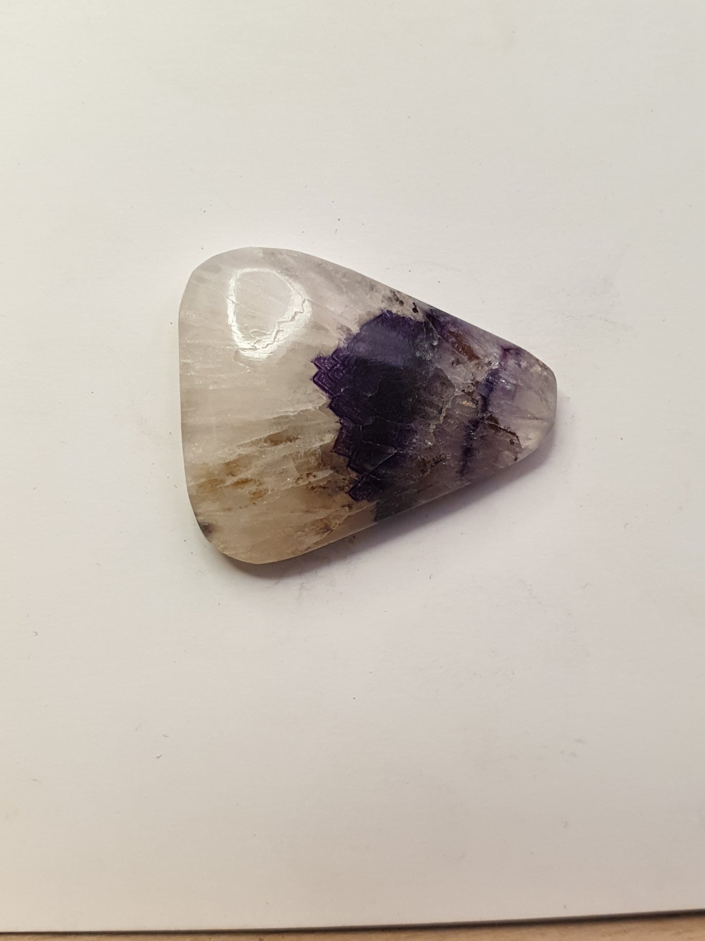 16ct Blue john cabochon - Brighton Gemstones