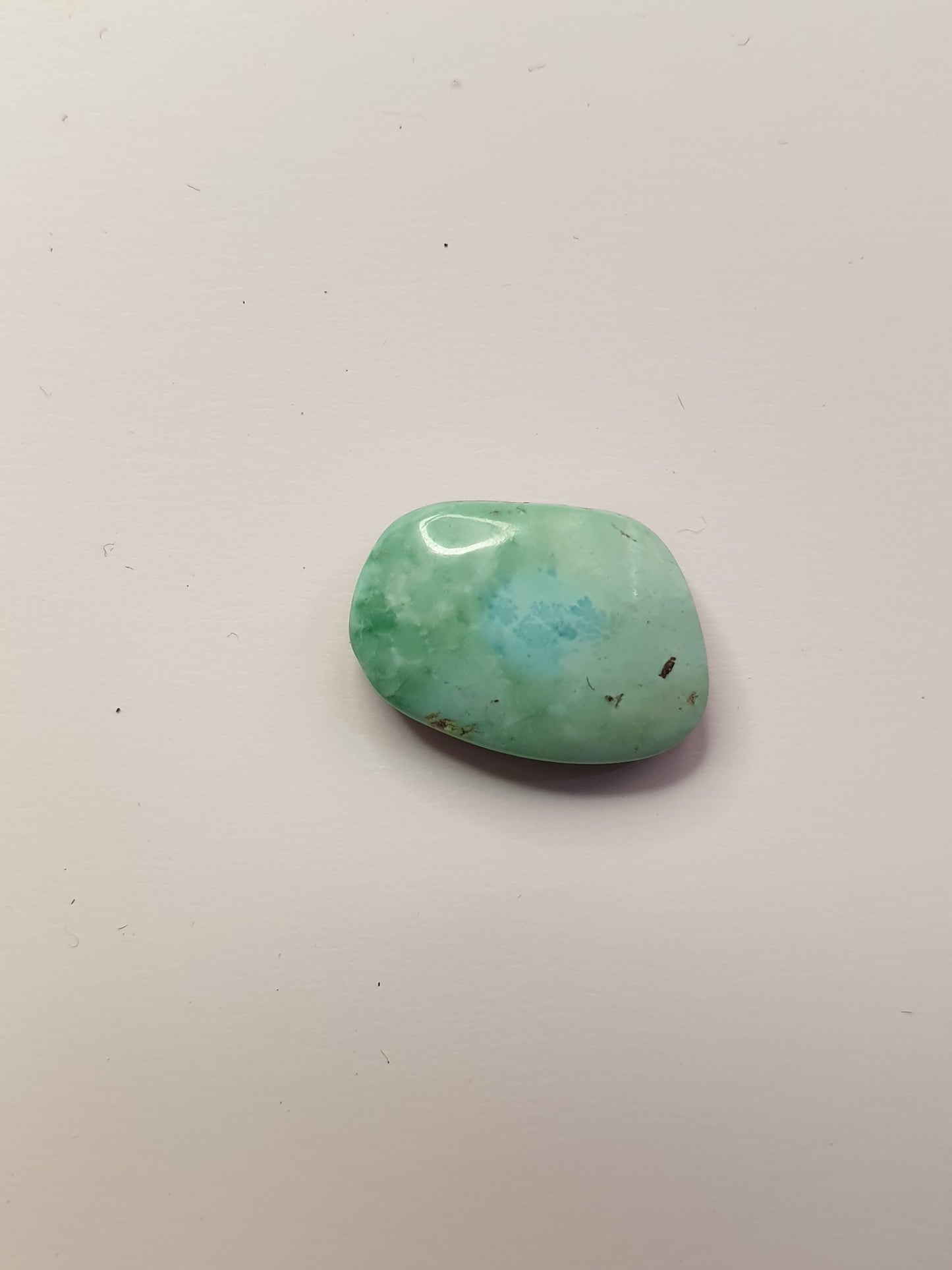 4ct Natural Sleeping beauty turquoise Cabochon (Backed) - Brighton Gemstones