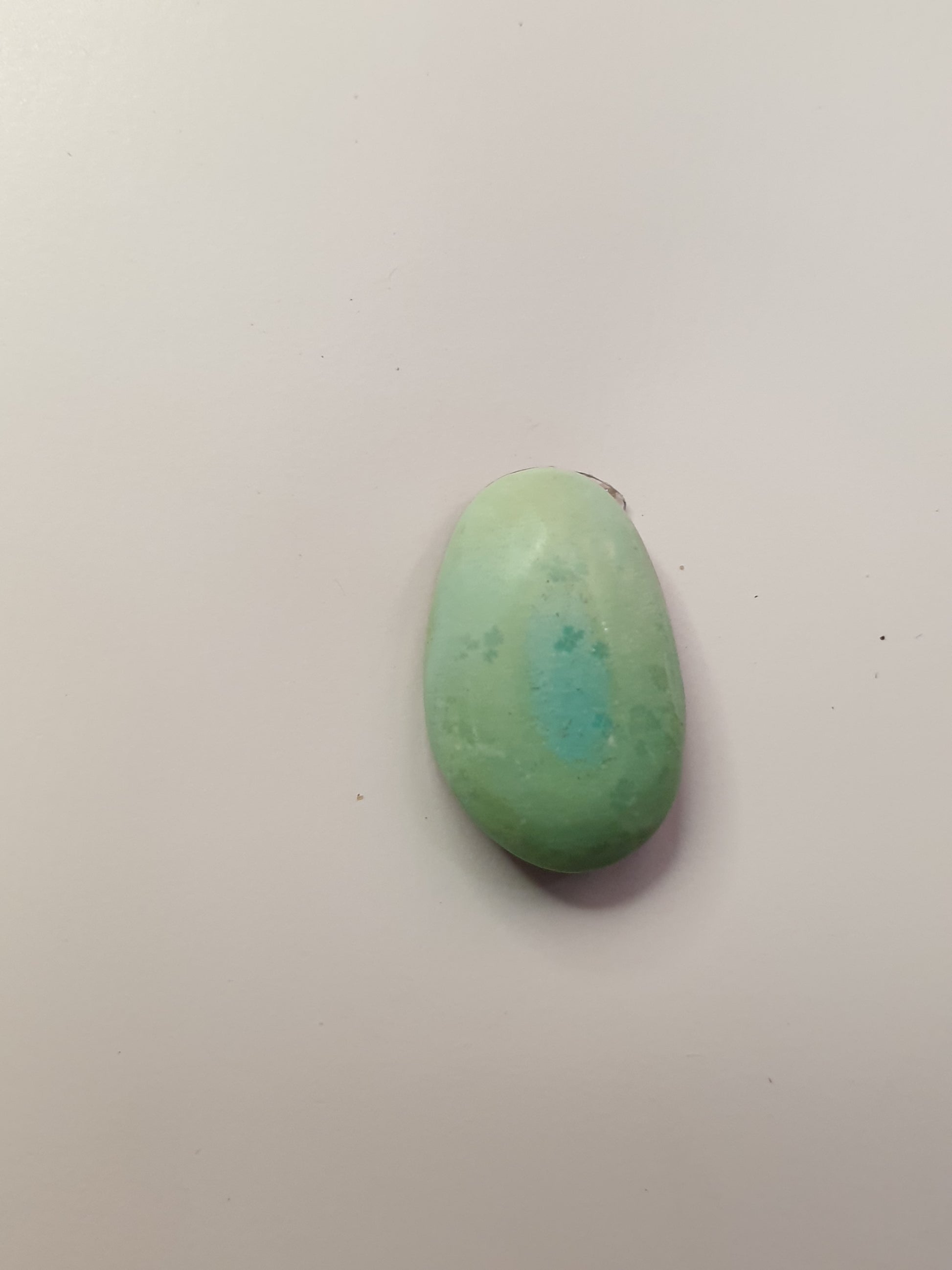 5ct Natural Sleeping beauty turquoise Cabochon (Backed) - Brighton Gemstones
