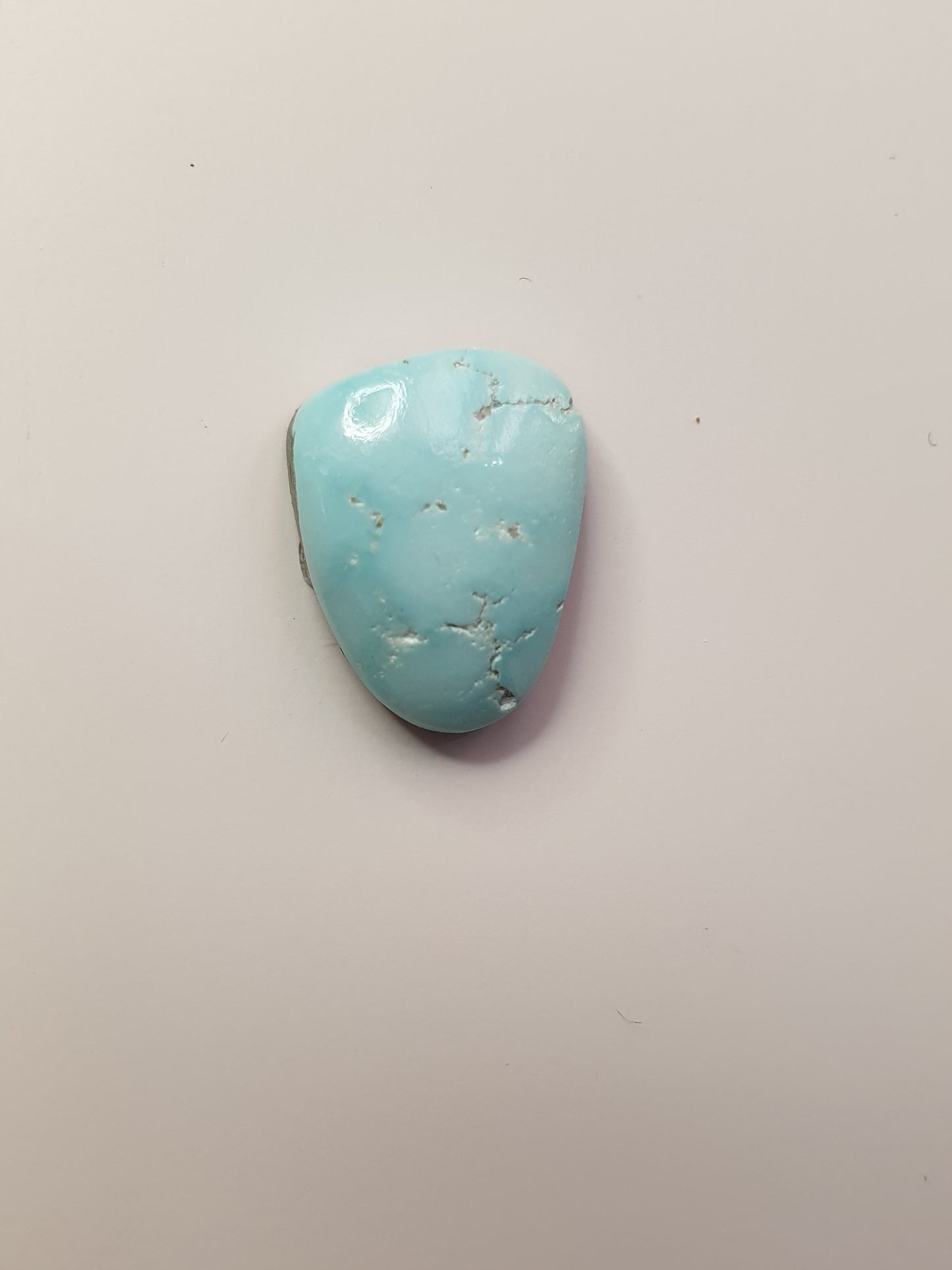 6ct Natural Sleeping beauty turquoise Cabochon (Backed) - Brighton Gemstones