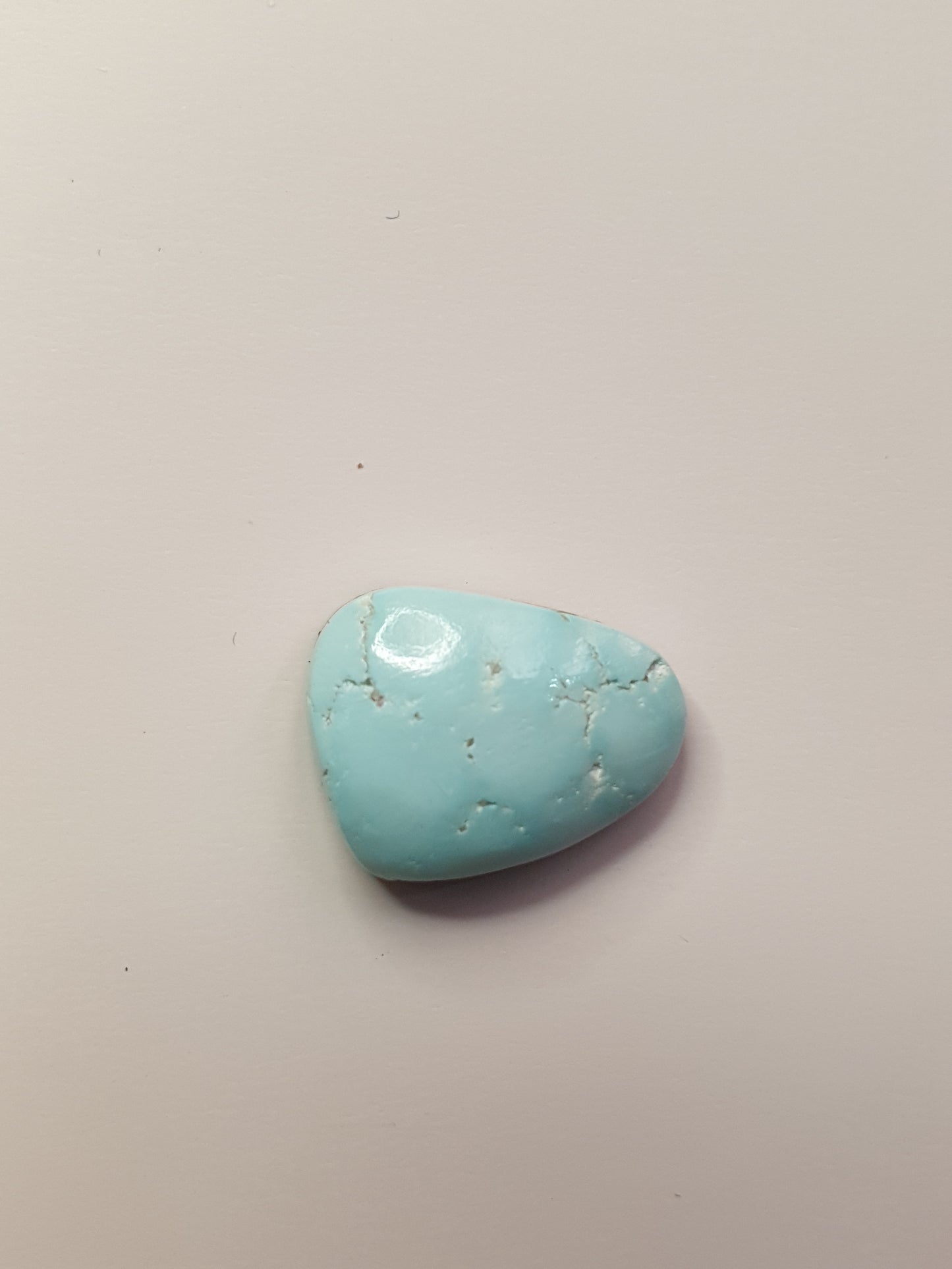 6ct Natural Sleeping beauty turquoise Cabochon (Backed) - Brighton Gemstones