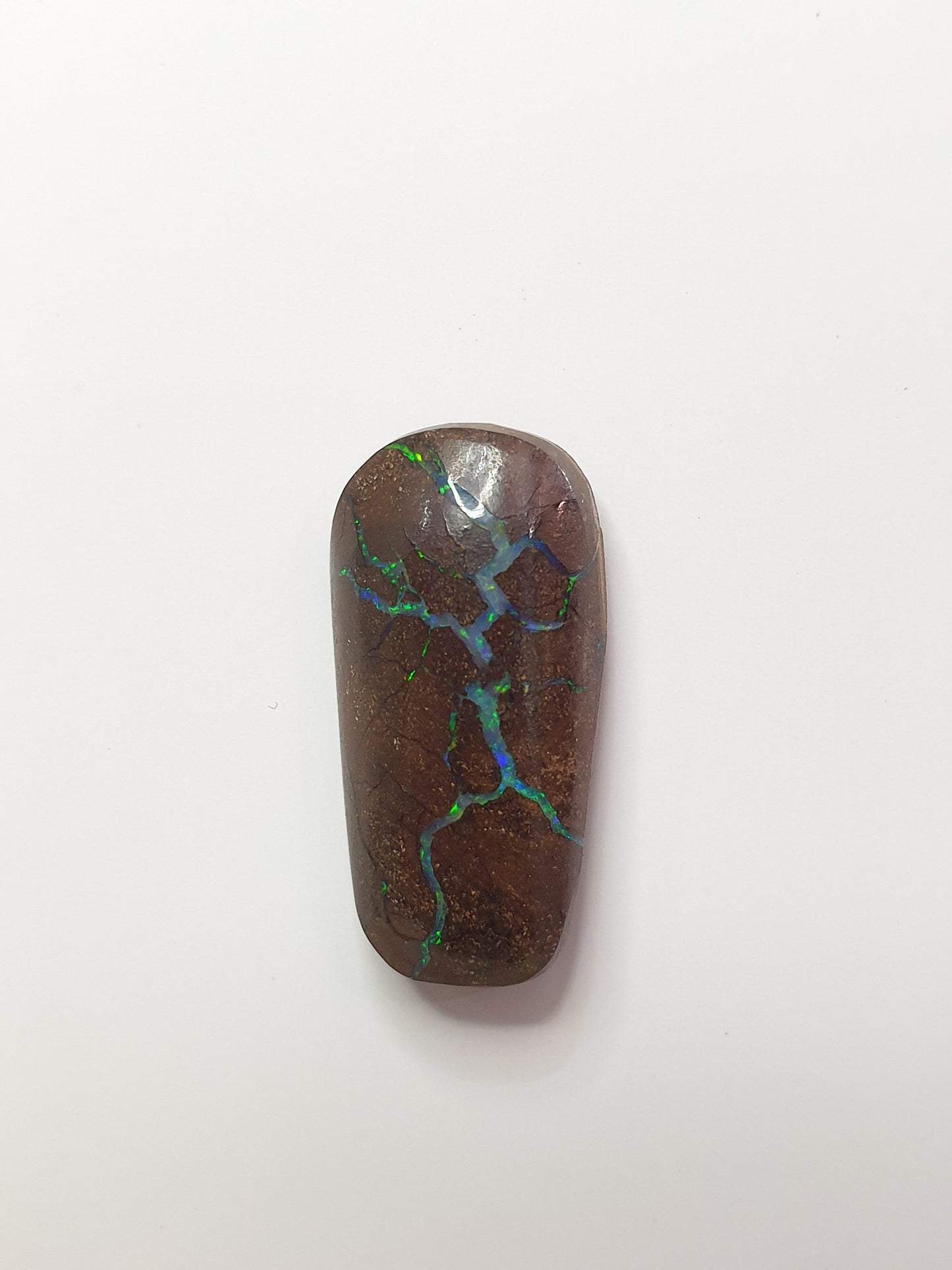 8ct Australian boulder opal matrix cabochon (Opalton)
