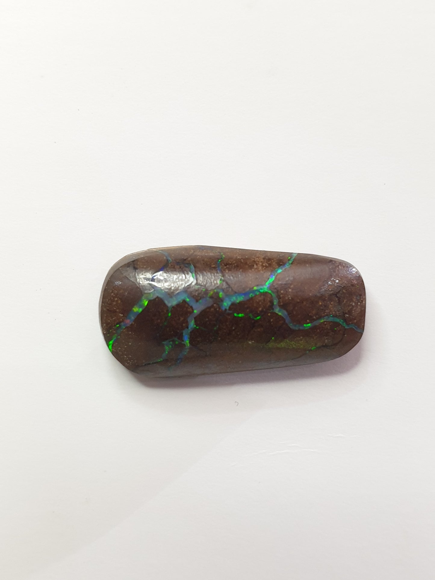 8ct Australian boulder opal matrix cabochon (Opalton)