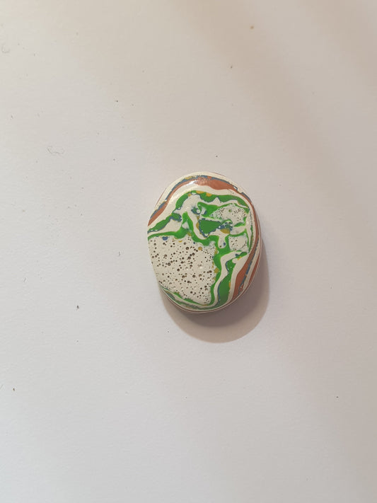 Vintage 1960s Larson boatite cabochon - Brighton Gemstones