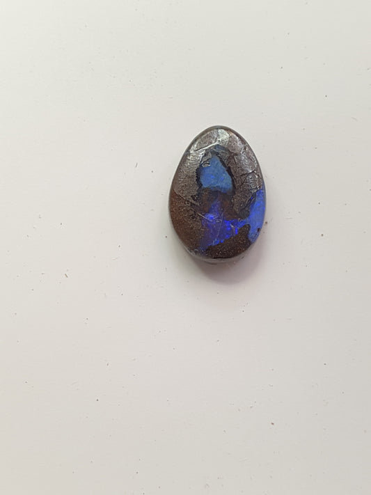 6ct Australian boulder opal matrix cabochon (Opalton)