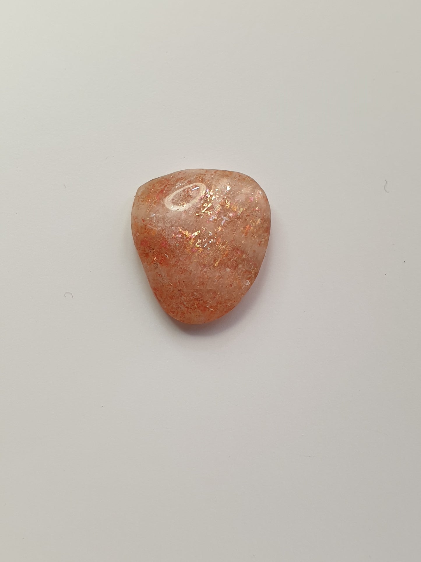 9ct Tanzanian sunstone cabochon(stabilised)