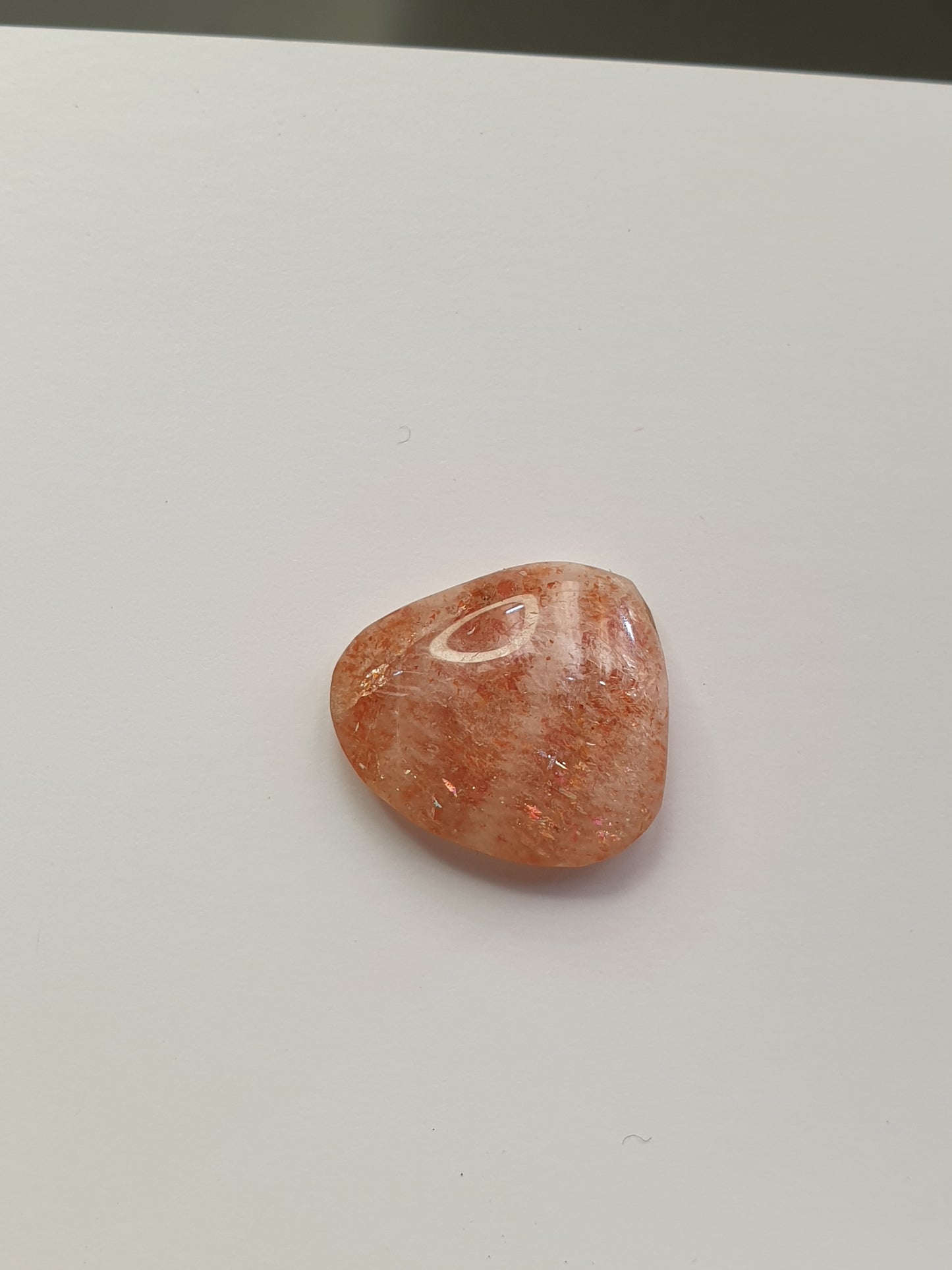 9ct Tanzanian sunstone cabochon(stabilised)