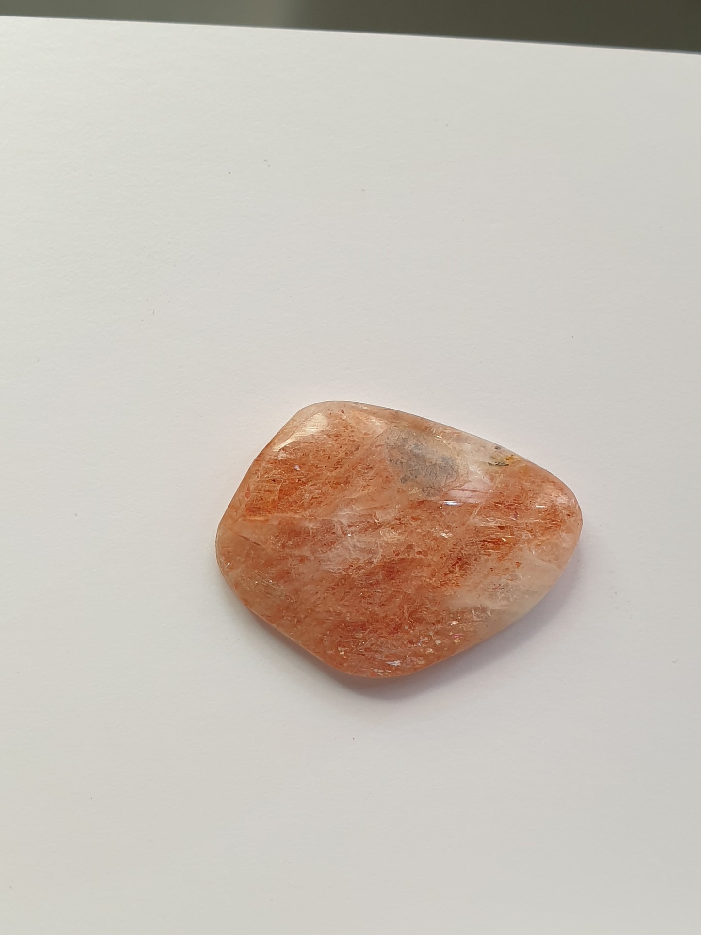 13ct Tanzanian sunstone cabochon (stabilised)