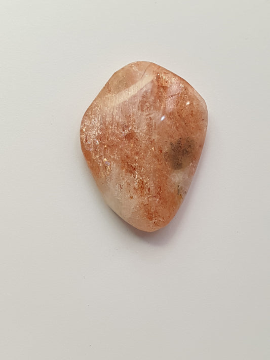 13ct Tanzanian sunstone cabochon (stabilised)