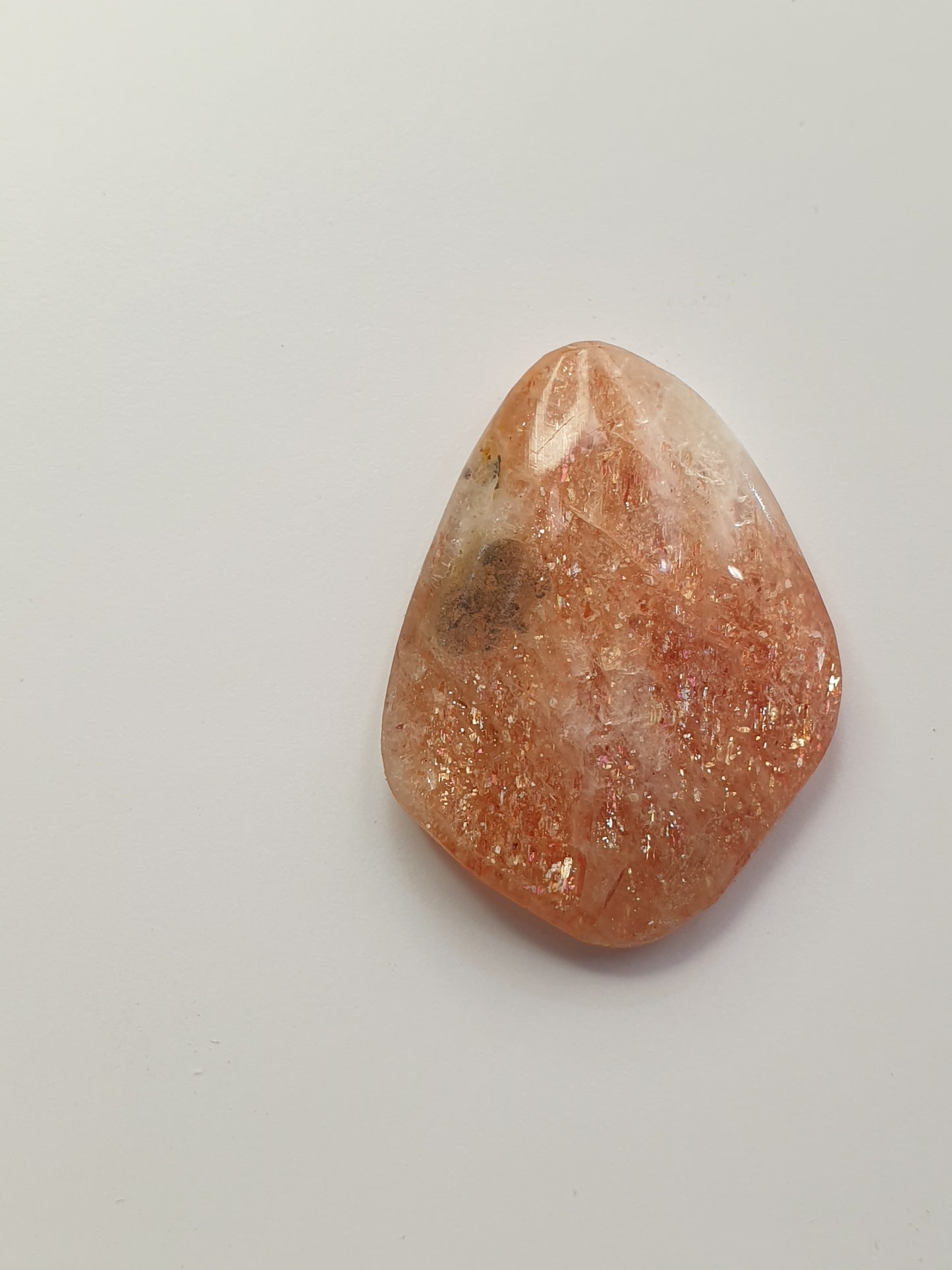 13ct Tanzanian sunstone cabochon (stabilised)
