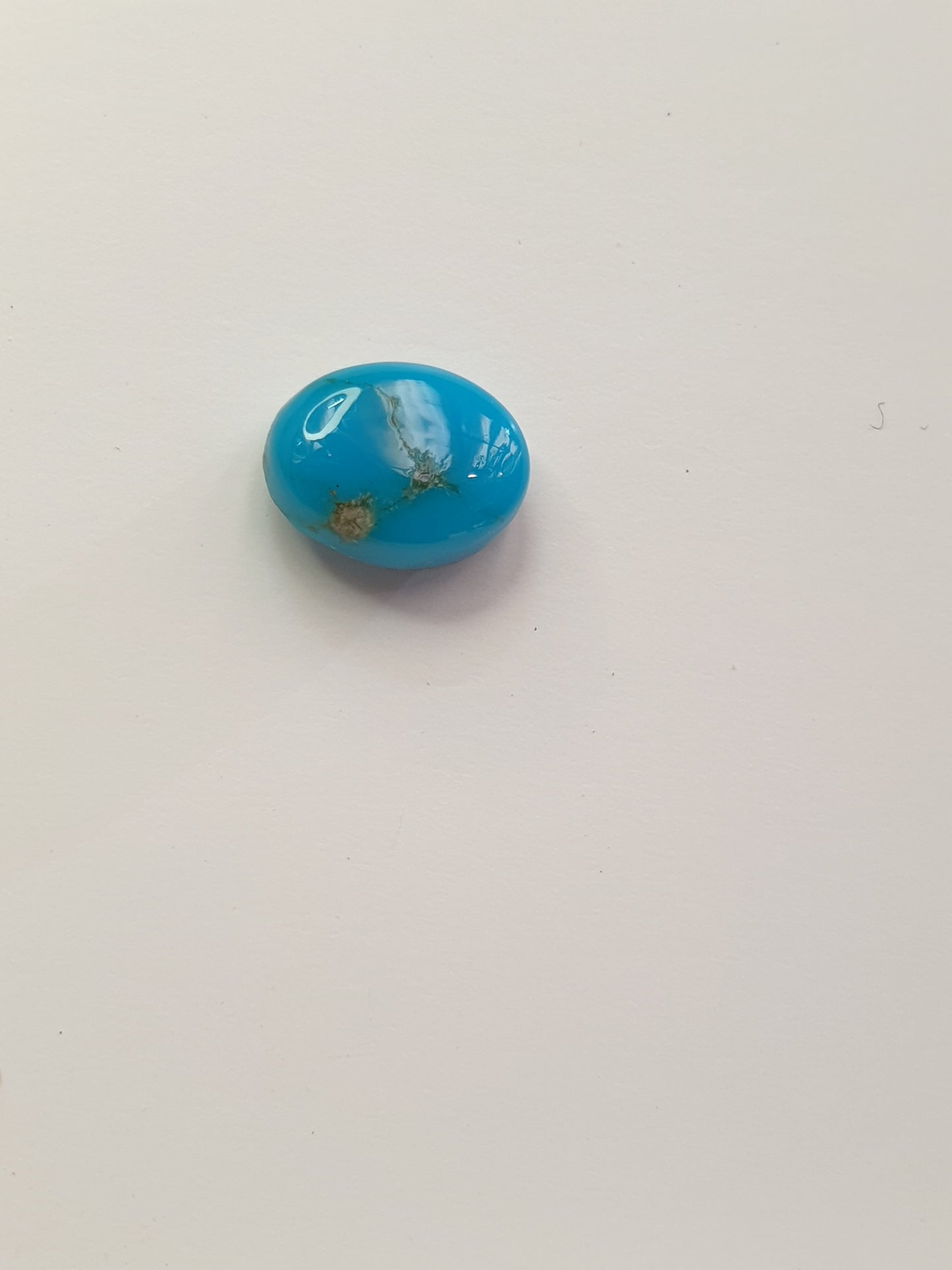 1.5ct Campitos turquoise cabochon (Stabilised)