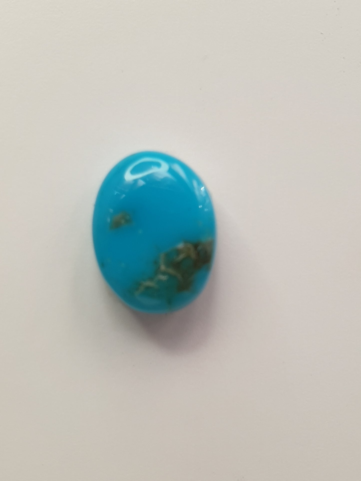 3ct Campitos turquoise cabochon (Stabilised)