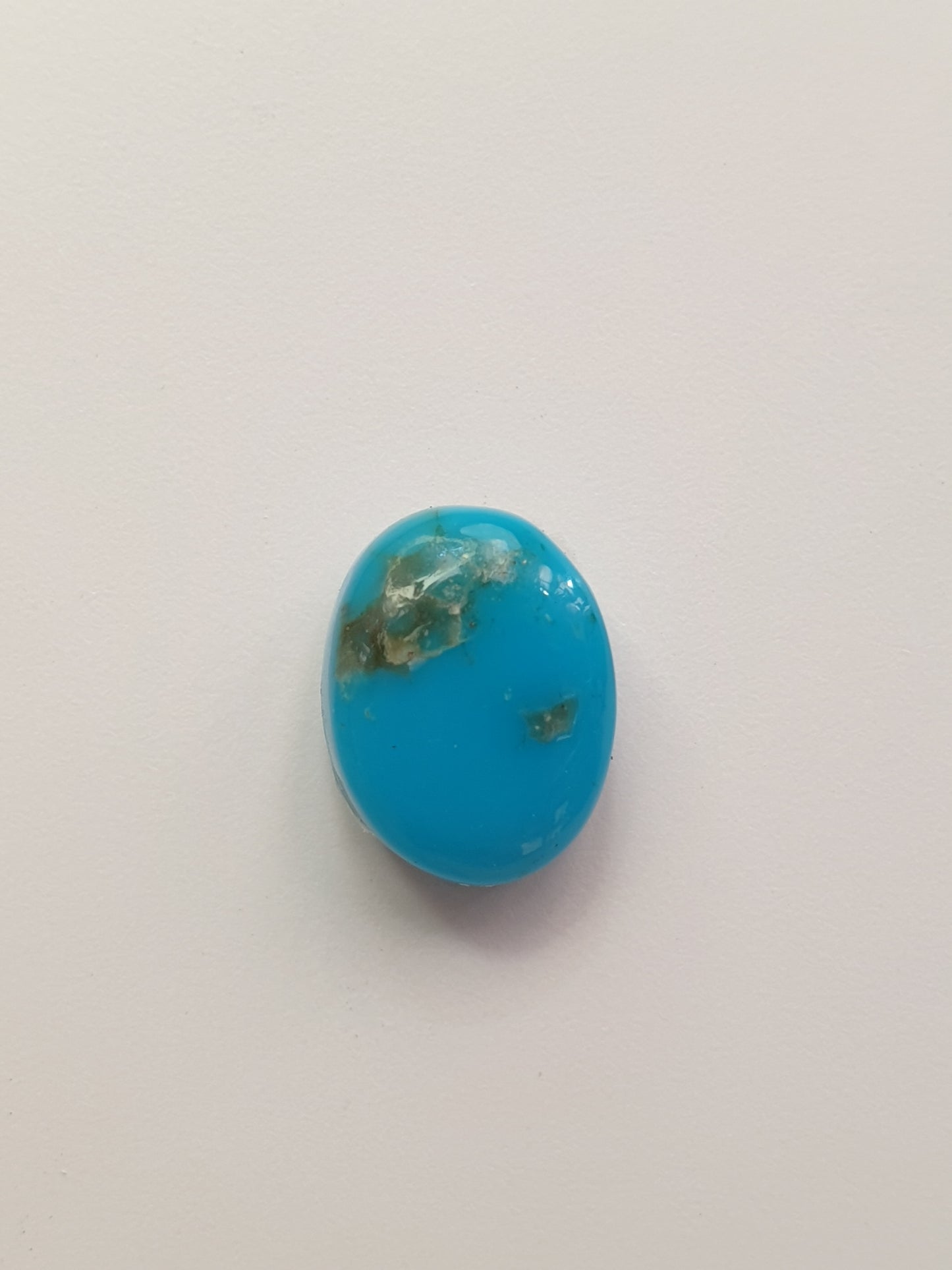 3ct Campitos turquoise cabochon (Stabilised)