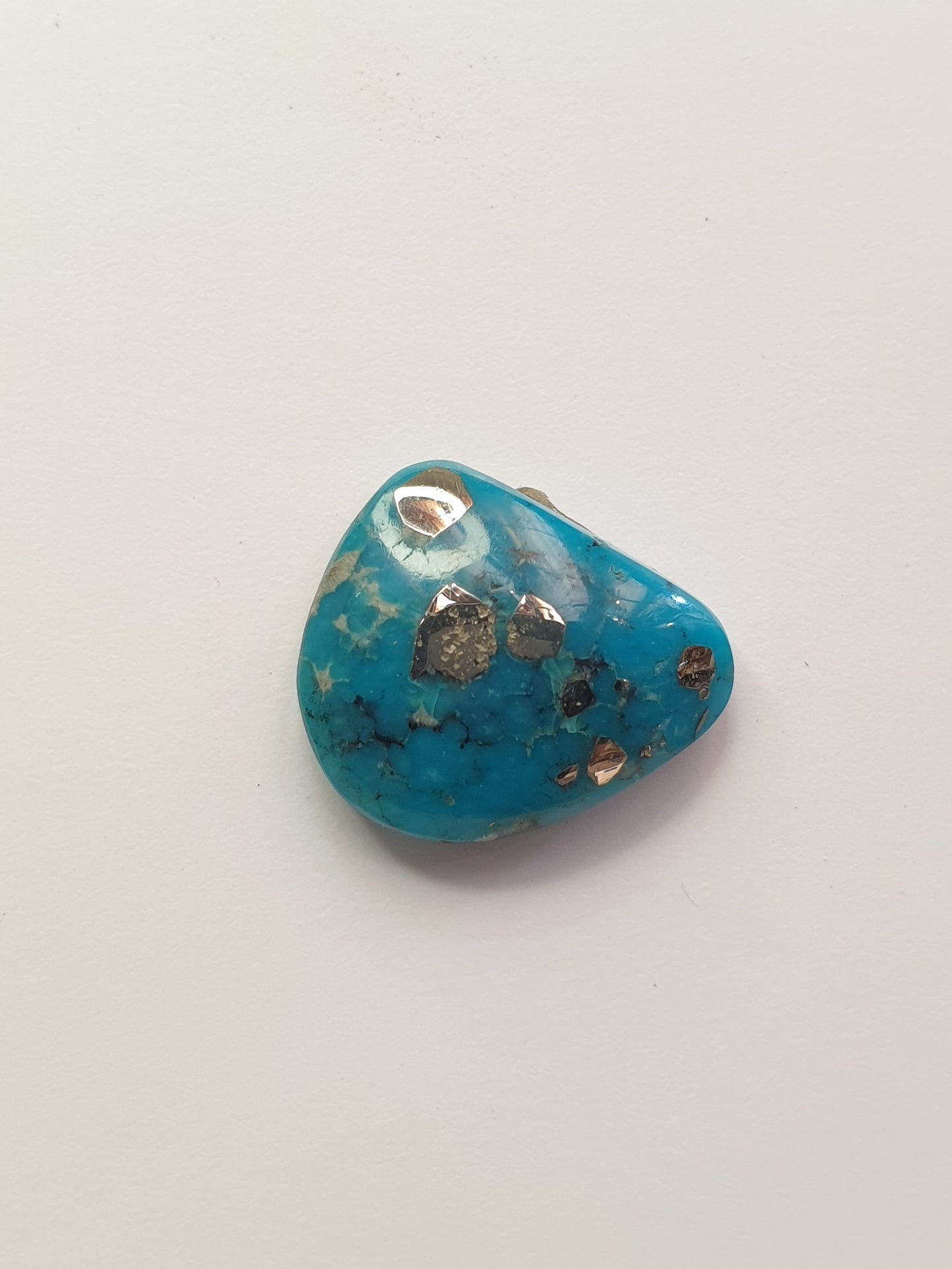 3.8ct Campitos turquoise cabochon (Stabilised)