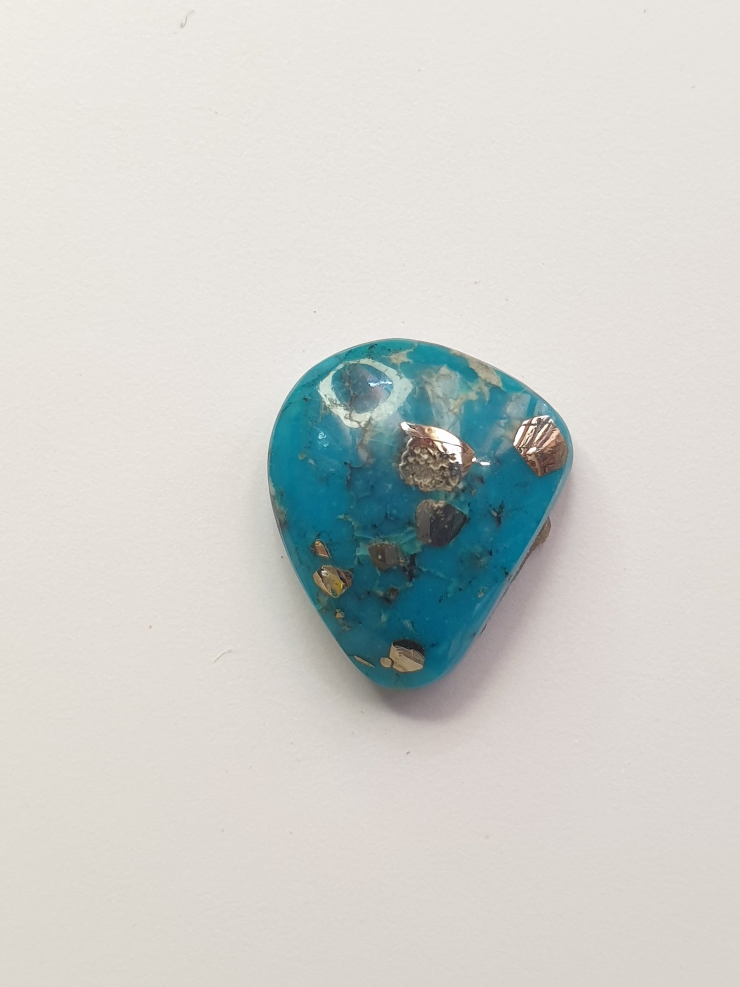 3.8ct Campitos turquoise cabochon (Stabilised)