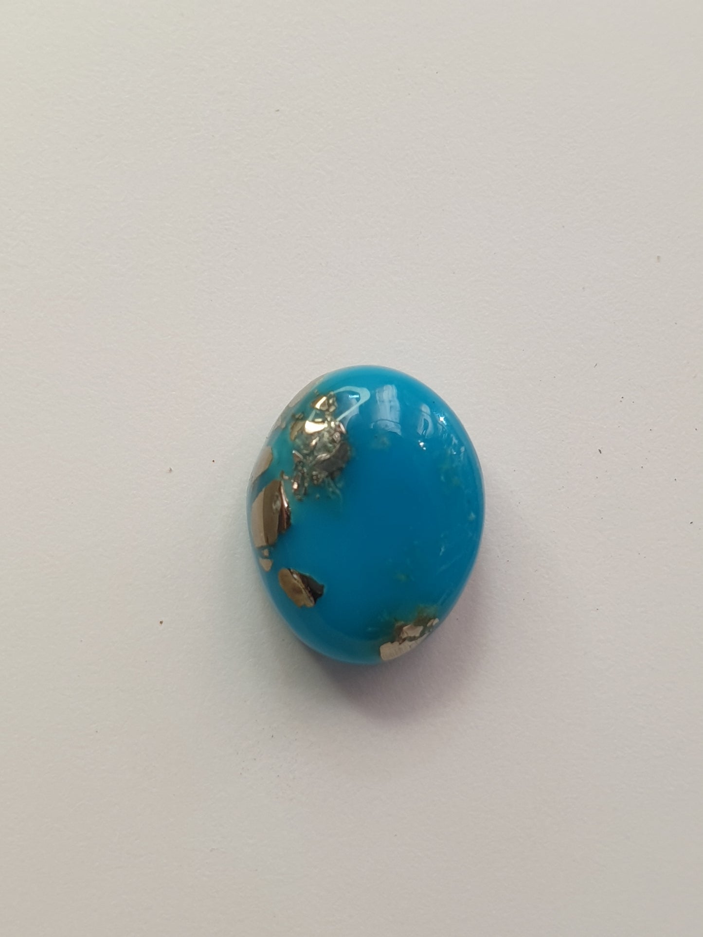 3.4ct Campitos turquoise cabochon (Stabilised)