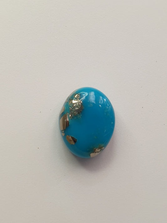 3.4ct Campitos turquoise cabochon (Stabilised)