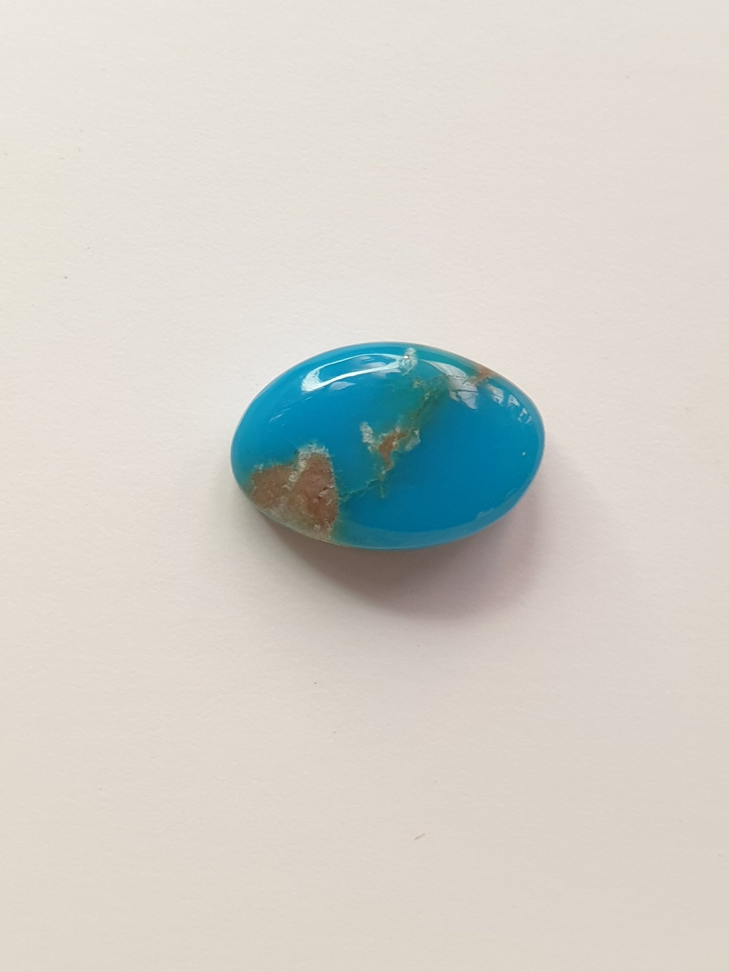 3.3ct Campitos turquoise cabochon (Stabilised)