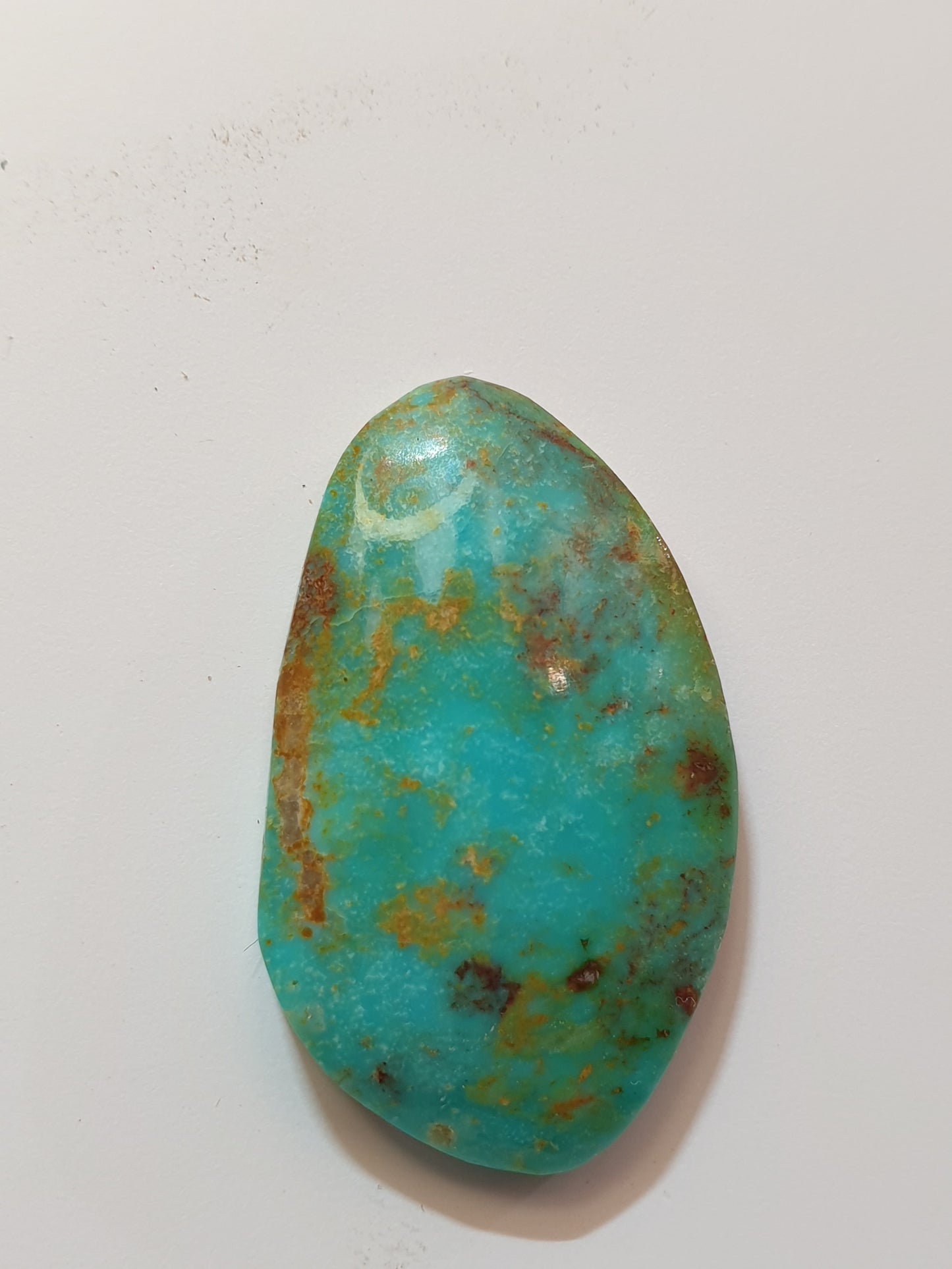12ct Sonora turquoise cabochon
