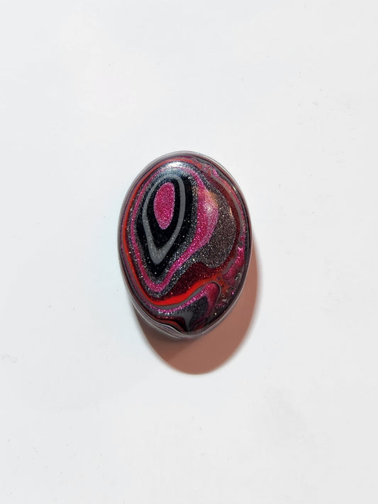 Fordite cabochon