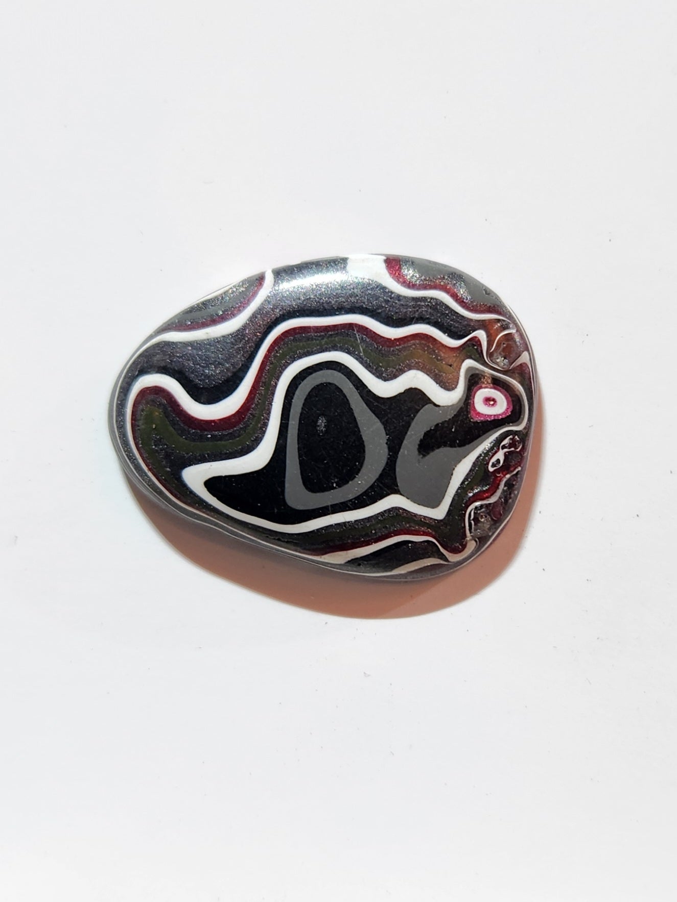 Fordite cabochon