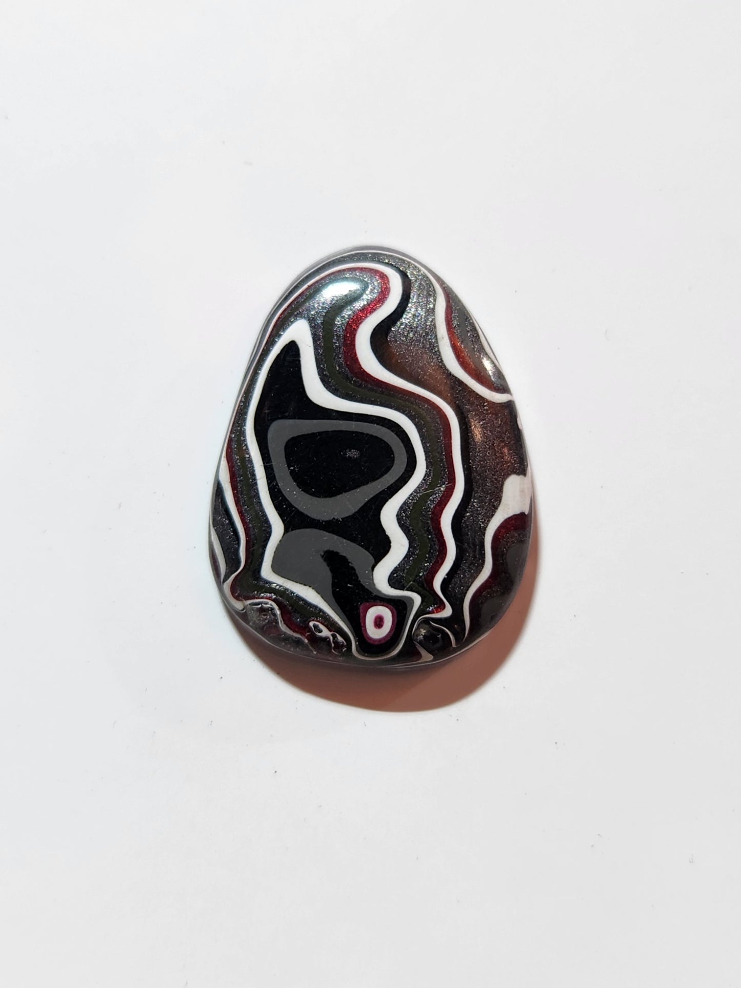 Fordite cabochon