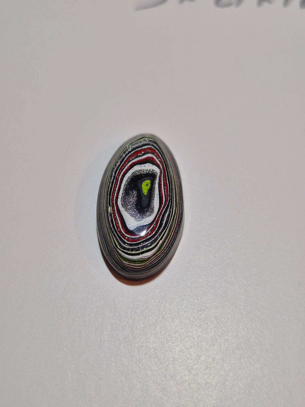 Fordite cabochon